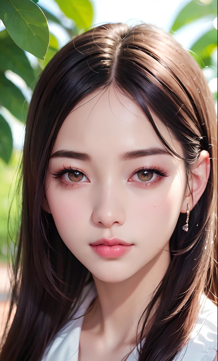 (8k, RAW photo, photorealistic:1.25) ,( lipgloss, eyelashes, gloss-face, glossy skin, best quality, ultra highres, depth of field, chromatic aberration, caustics, Broad lighting, natural shading,Kpop idol) looking at viewer with a serene and goddess-like happiness,