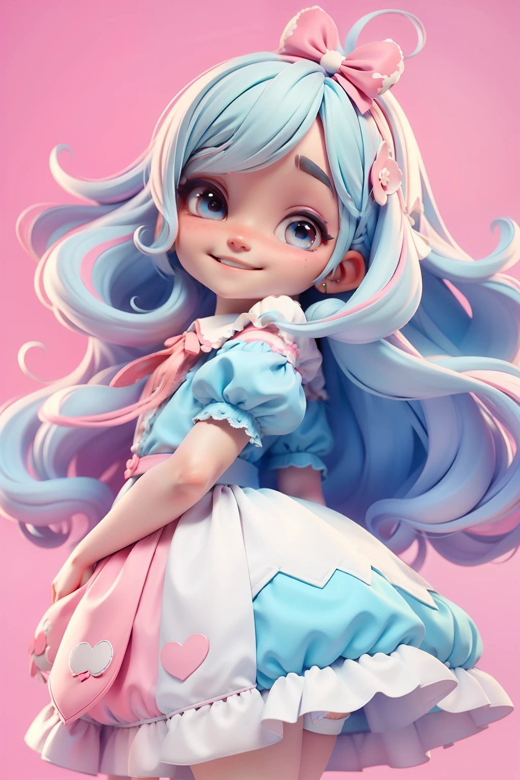 Alice Wonderland, roupa colorida, meniga, olhos azuis delicados, cabelo loiro claro, e roupa multicoloridos , sorriso delicado, fundo simples e branco