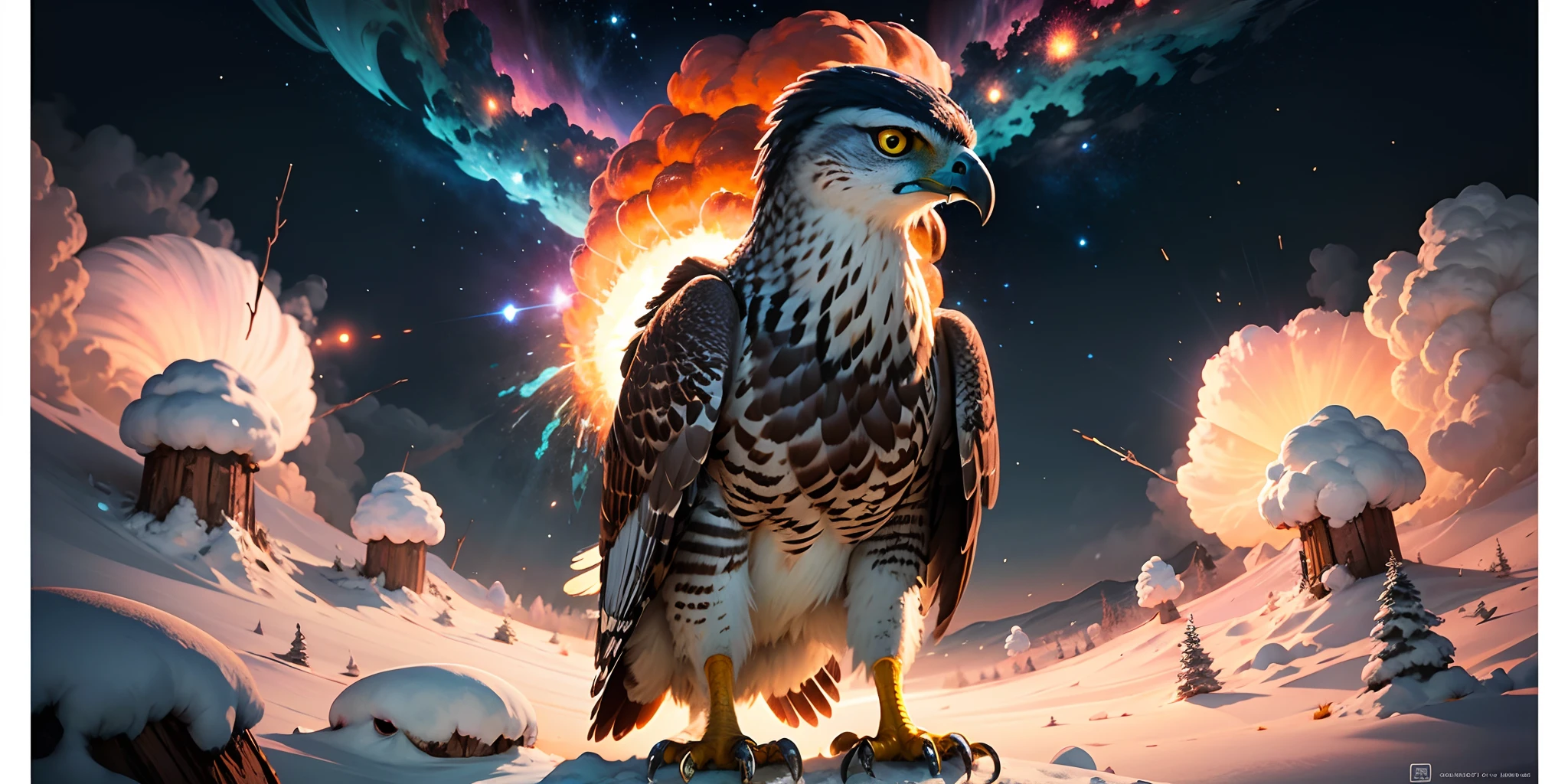 goshawk，kosmos，Blizzarding，nuclear explosion