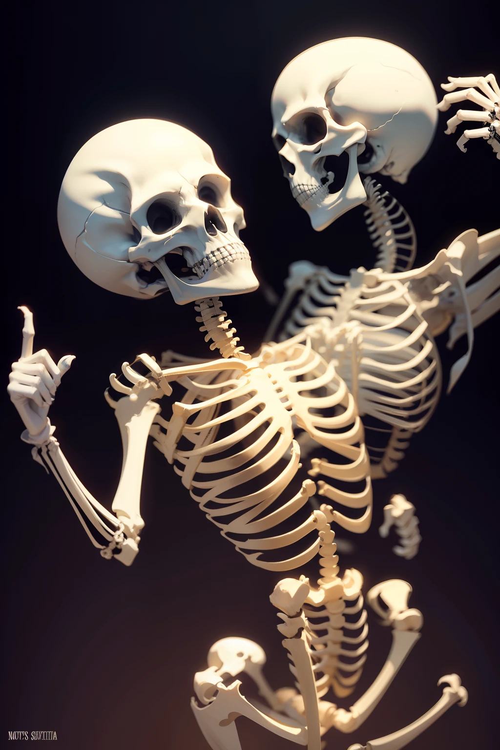 makes Skeletons dancing