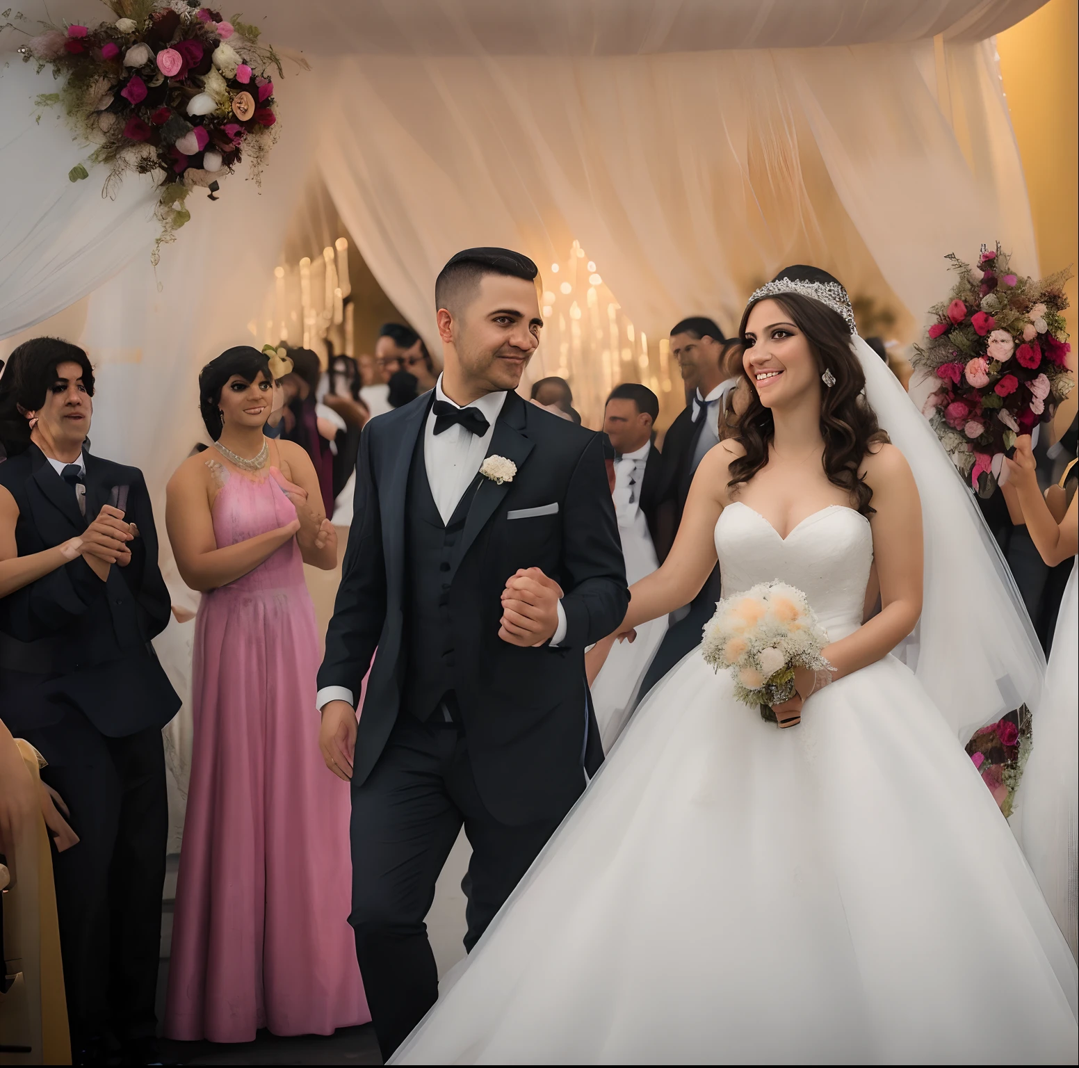 Casamento hiper realista