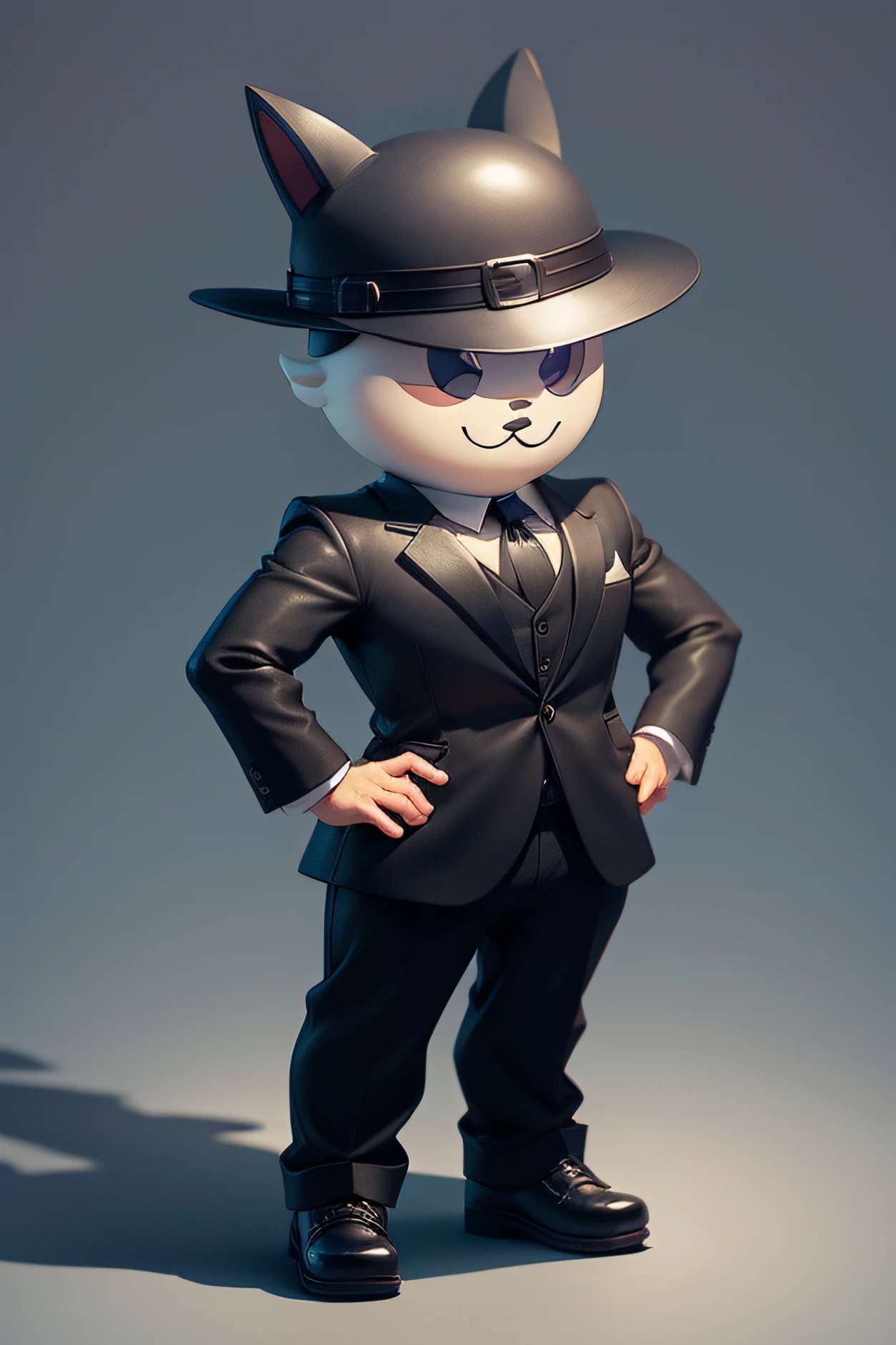An icon for instagram vintage shadow emoji mascot 1920 sales man