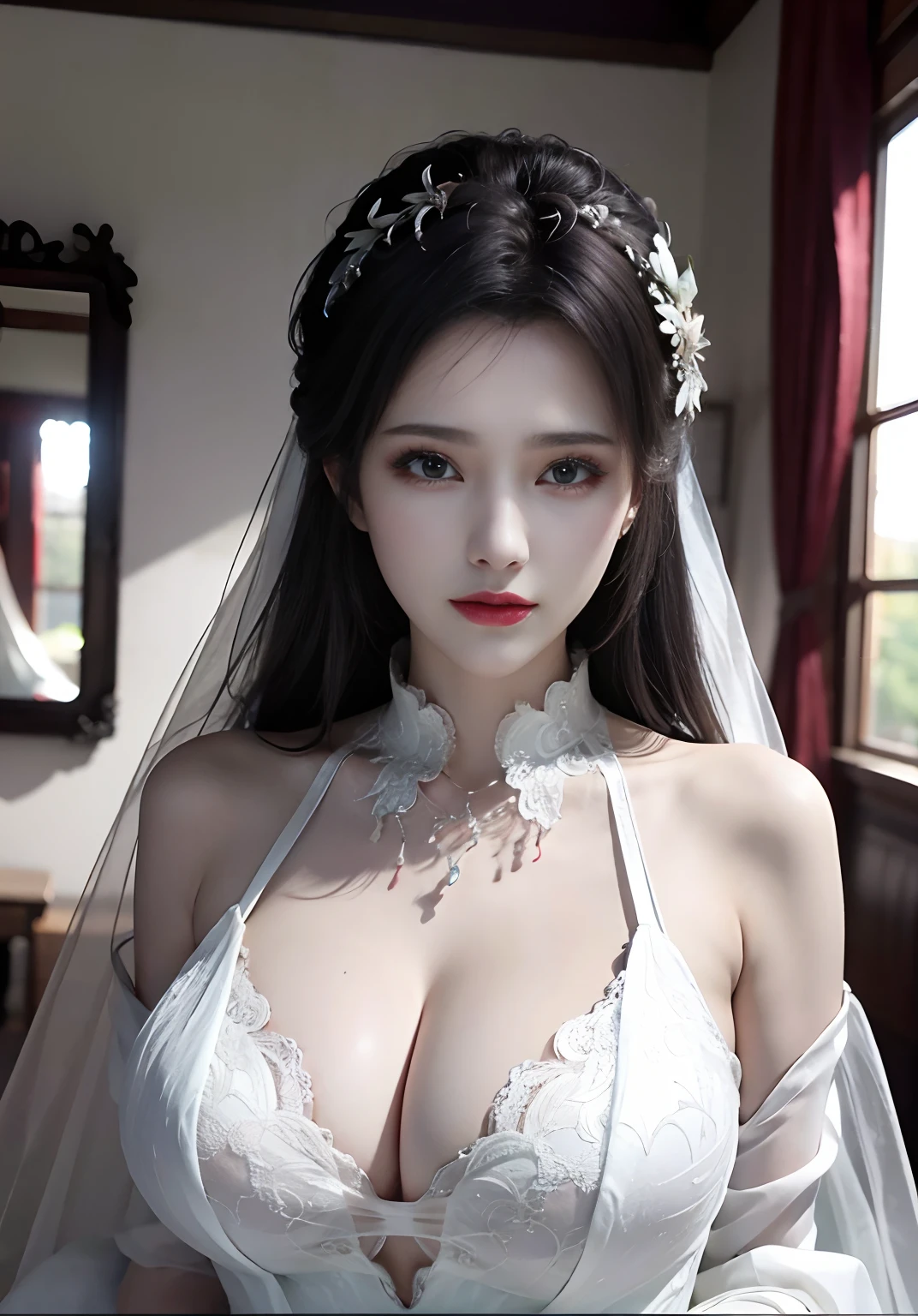 huge tit,Sheer wedding dresses。