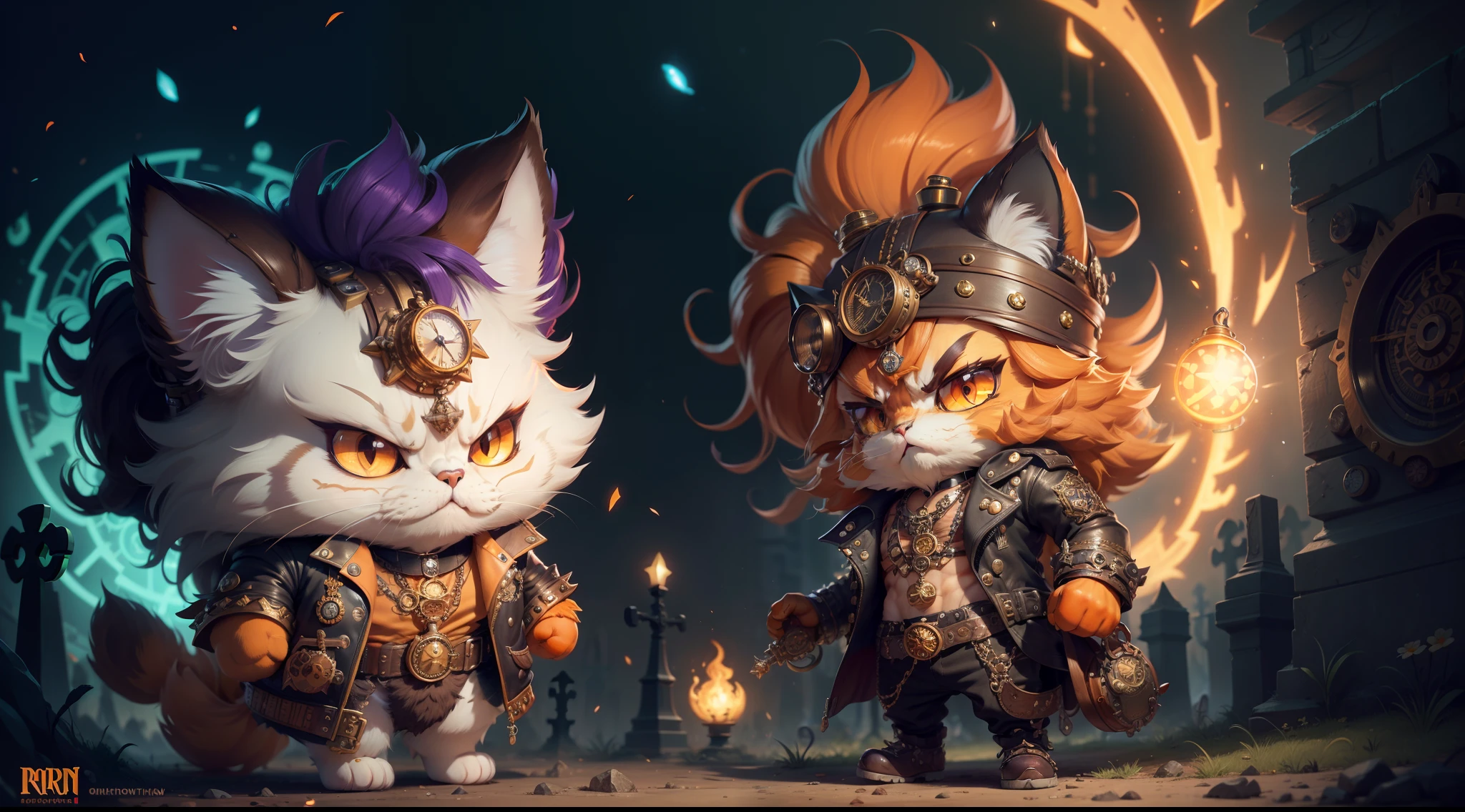 persian cat Anthropomorphic, steampunk ,, , studded leather jacket with intricate ornamentation orange and purple , with a compass in hand, pirate steampunk theme,, , highest quality,, very angry face, body fitness, full body, long hair with braids , at night in the cemetery with fireflies, in the sky
the costs of cancer