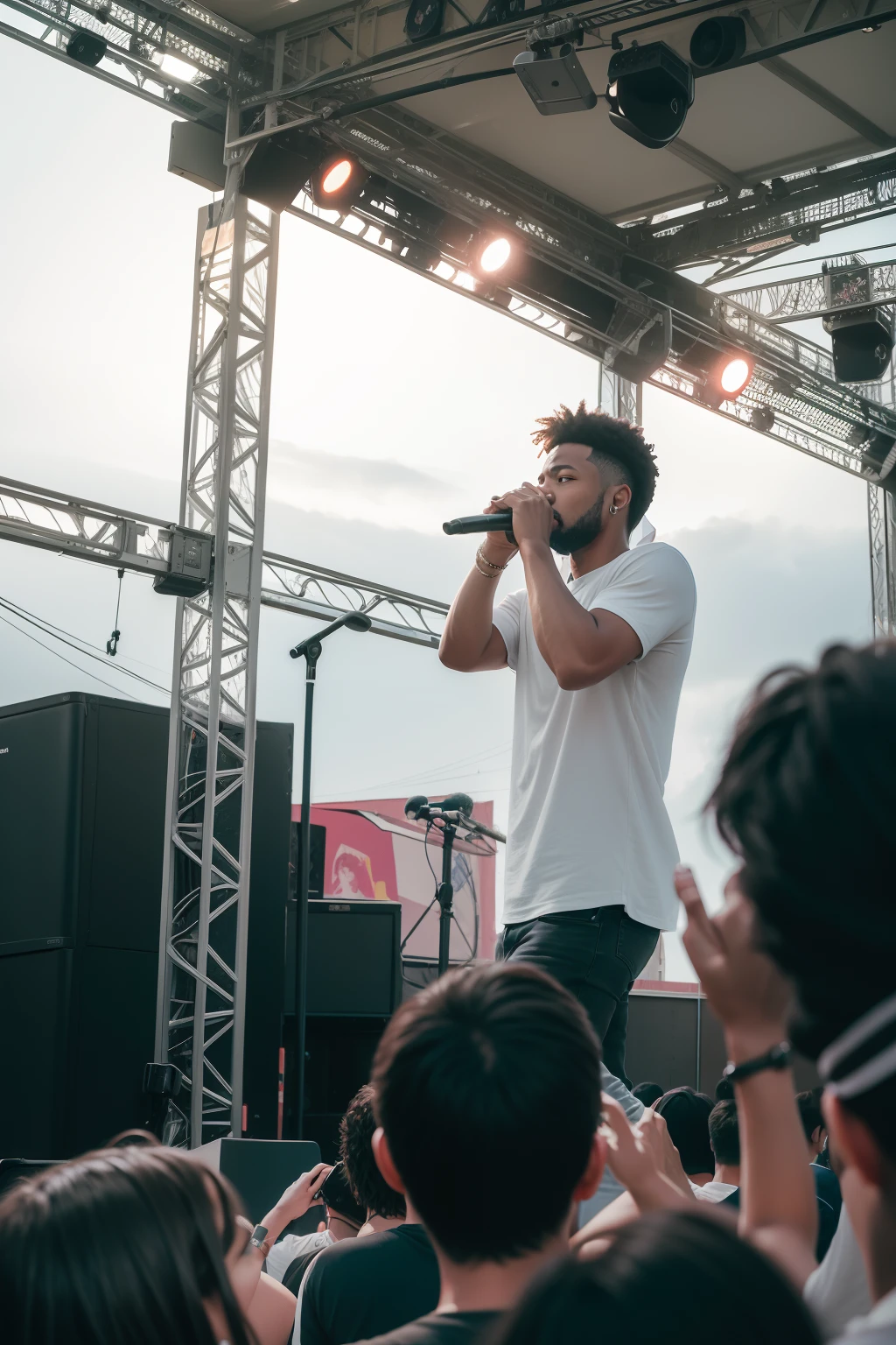 Rap, alma, sentimento, EMOTION, palco, morphing, cultura, arte