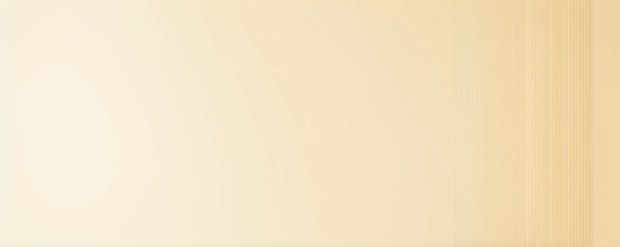 There is white and yellow background with curved design, gradient light yellow, soft yellow background, Beige background, Cream white background, Plain background, Neutral background, Smooth gradients, Simple background, Clean background, Gradient white to gold, Background(Solid), soft lighting gradient. No text, minimal background, fine background proportionate, light cream and white colors
