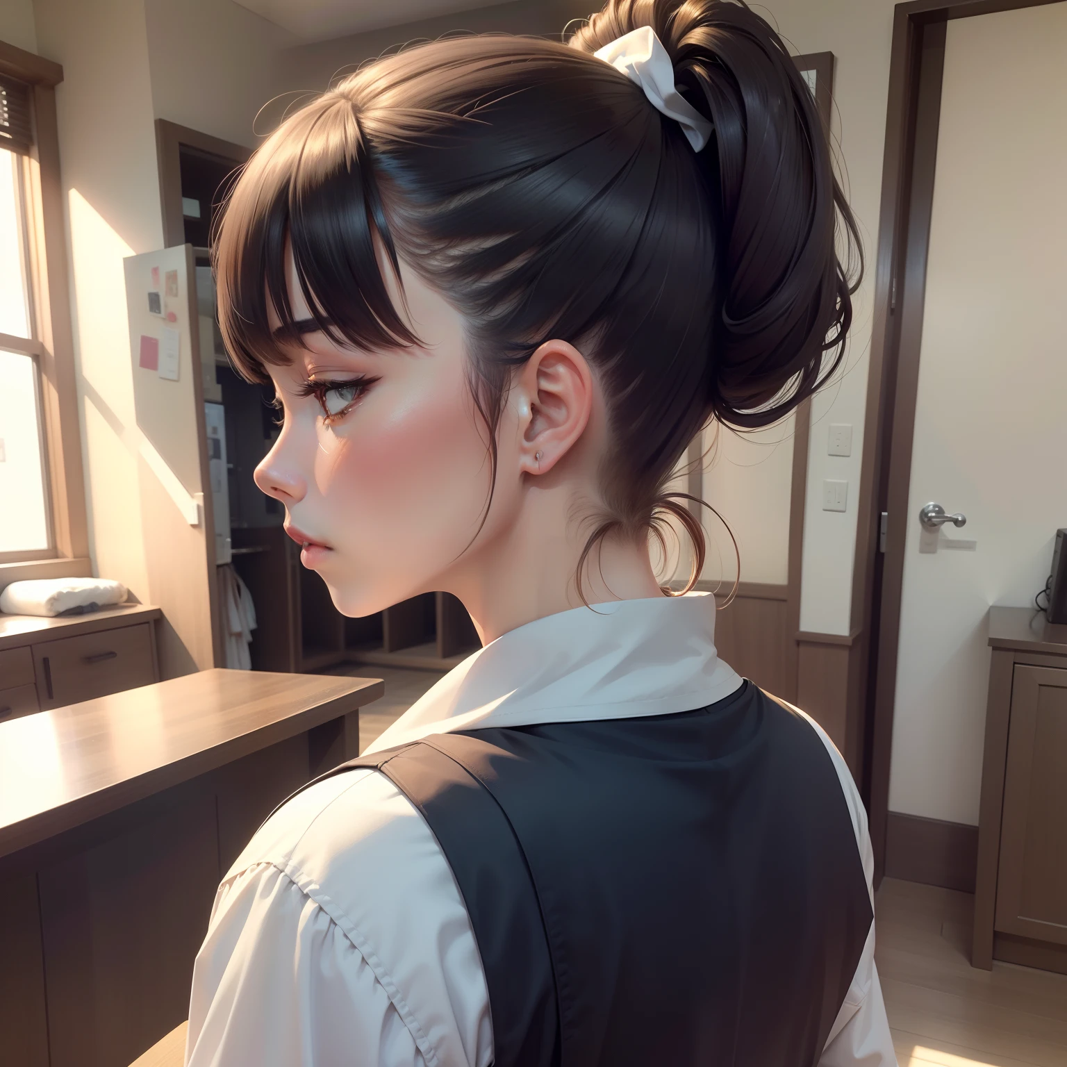 jk,High ponytail,人物,