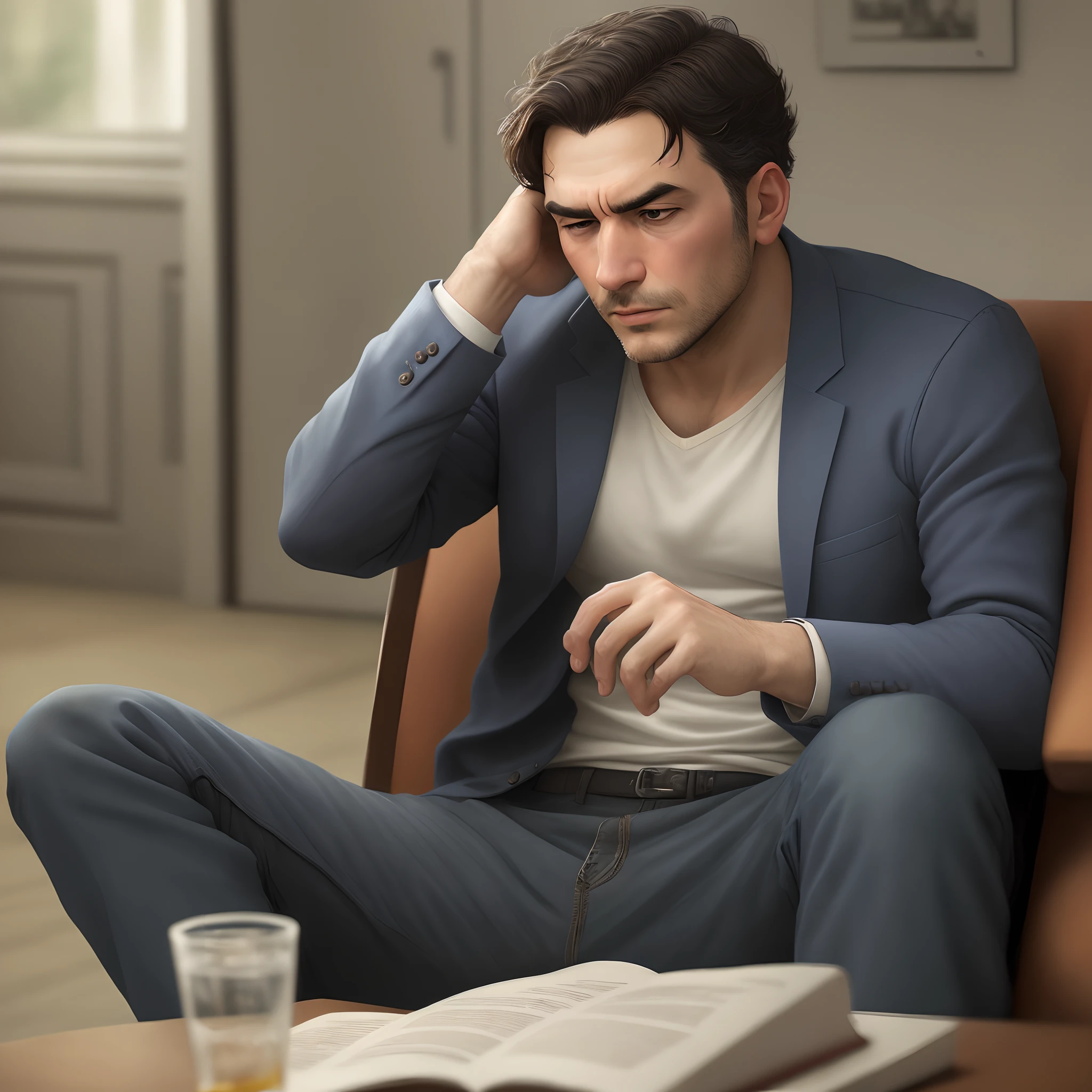 Man thinking