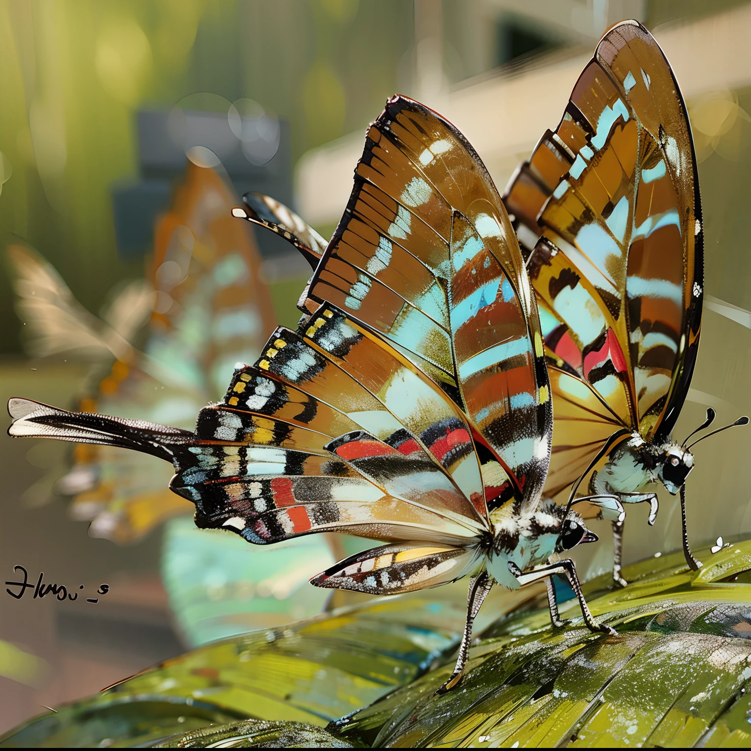 butterflys，Movie lighting，exquisitedetails