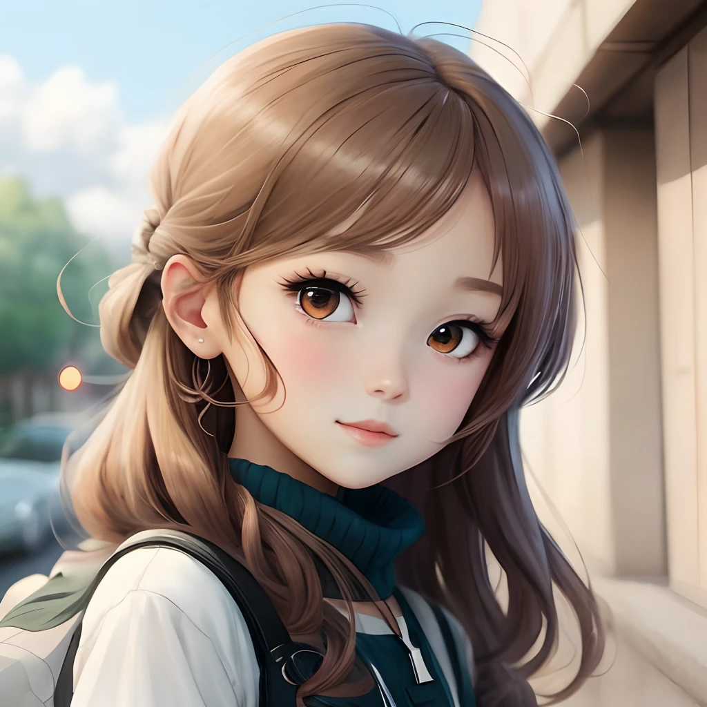 Cute anime girl
