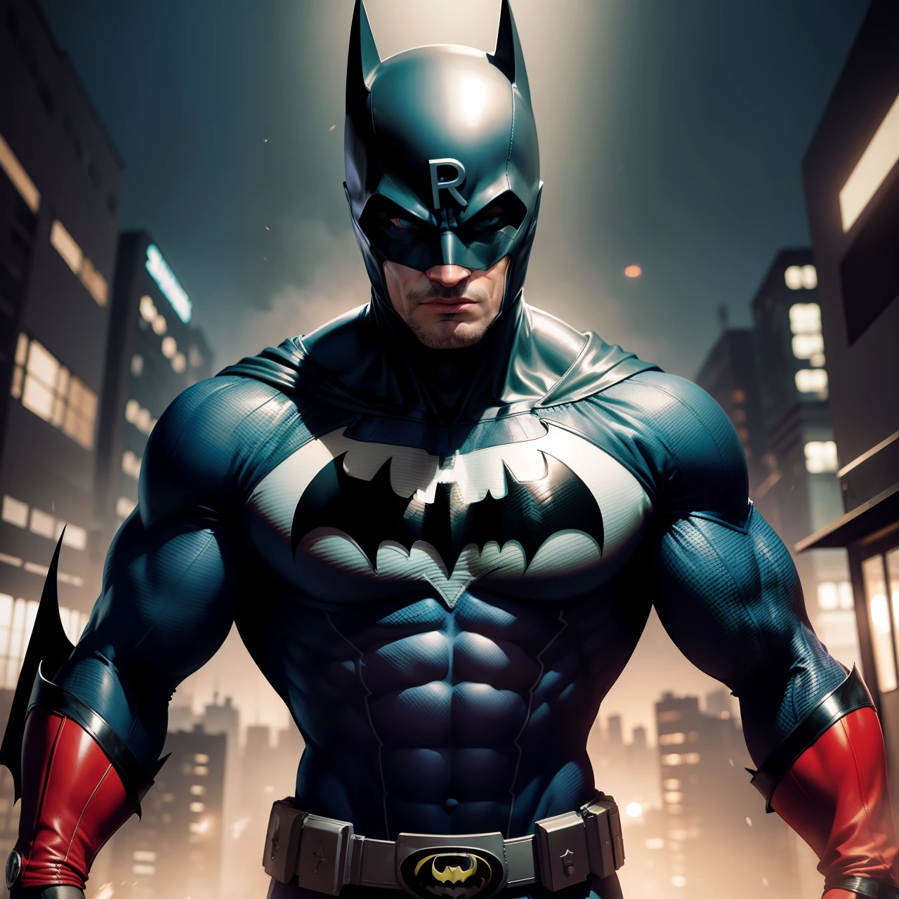 Cover superhero, roupa do batman