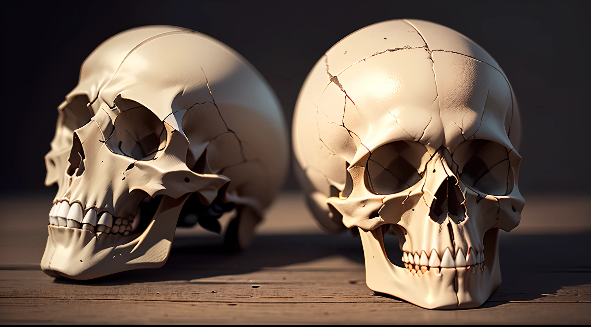 A skull