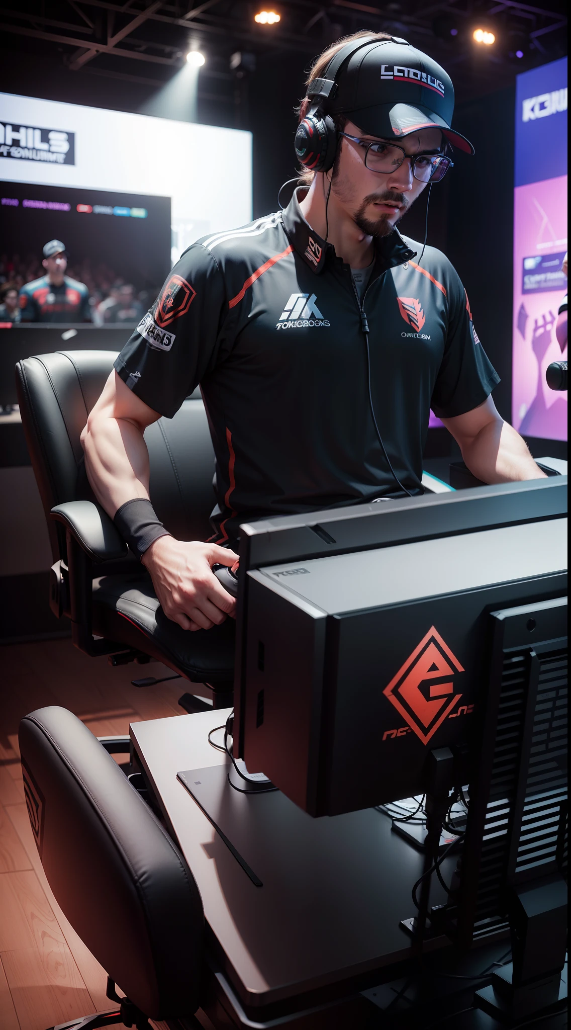 "Prompt from a professional esports league for a game."