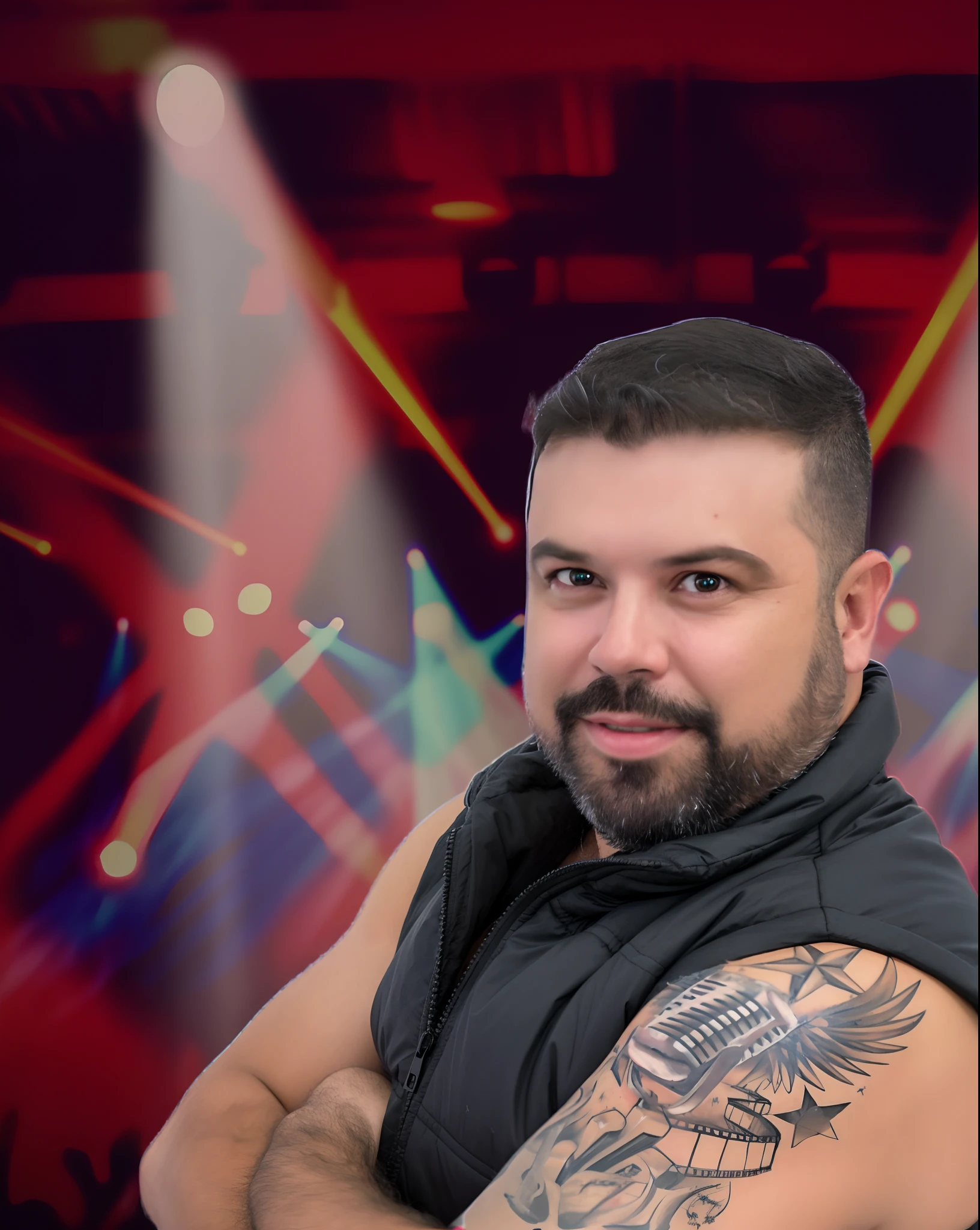 arafed man with a beard and a tattoo on his arm, luis ricardo falero, tatuador, Joel Torres, foto de perfil headshot, david rios ferreira, zigor samaniego, daniel mirante, andres rios, Postagem no Reddit, damian kryzwonos, retrato do homem robusto, Alex Flores, Alex Miranda, ástor alexander, Pablo Oliveira, imagem de perfil