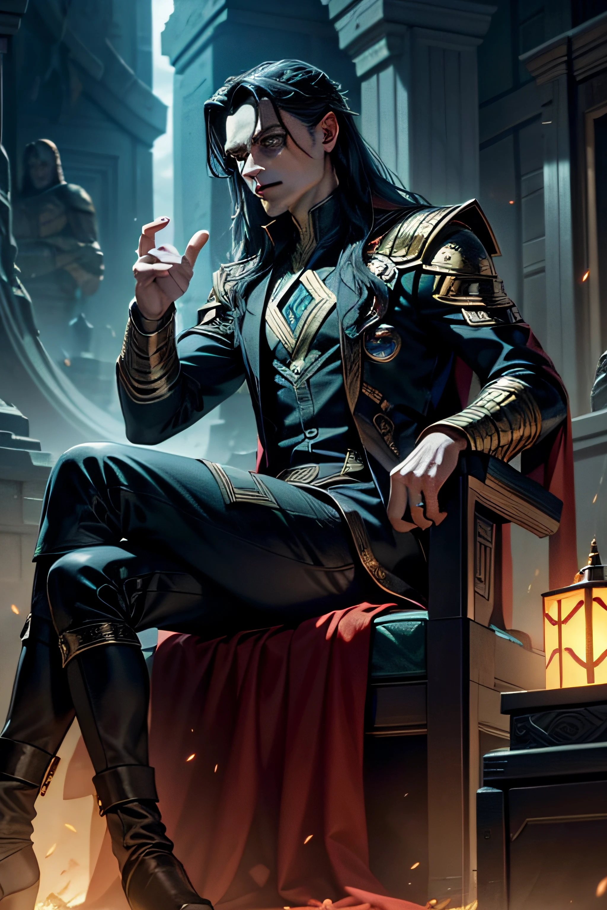 Born to the illustrious realm of Asgard as the son of Odin and Frigga, Loki was destined for greatness alongside his brother Thor. Yet, from an early , Loki's heart was consumed by envy and a desire for validation. Despite his remarkable magical abilities, he felt overshadowed by Thor's might and popularity. His cunning mind, coupled with his insatiable thirst for power, led him down a treacherous path of deception and manipulation. As the god of mischief, Loki reveled in sowing discord among both mortals and immortals, engineering intricate schemes that left chaos in their wake. His relentless pursuit of dominance and approval, often clashing with Thor and the Avengers, solidified his status as a captivating yet malevolent force in the Marvel universe, leaving an indelible mark as a complex and iconic villain.