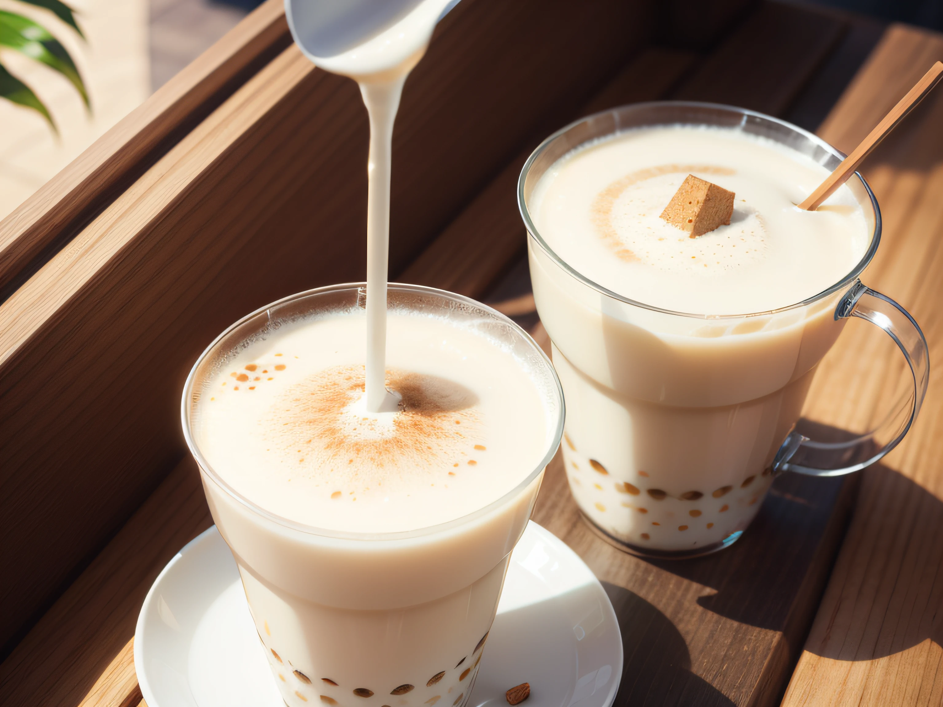 Tapioca milk tea。Top image quality。Reitarna Photos。