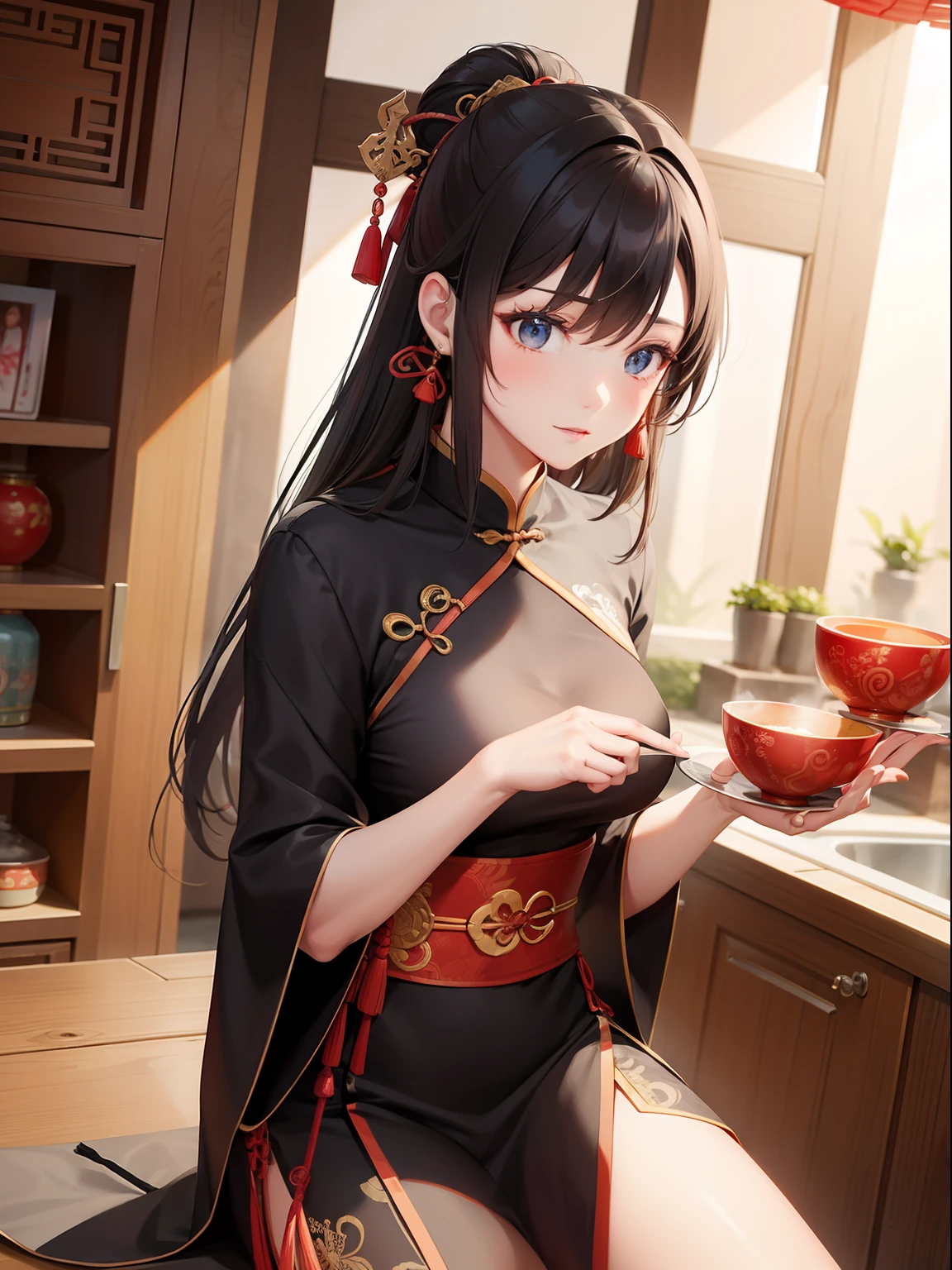 woman, China, ancient, traditional
