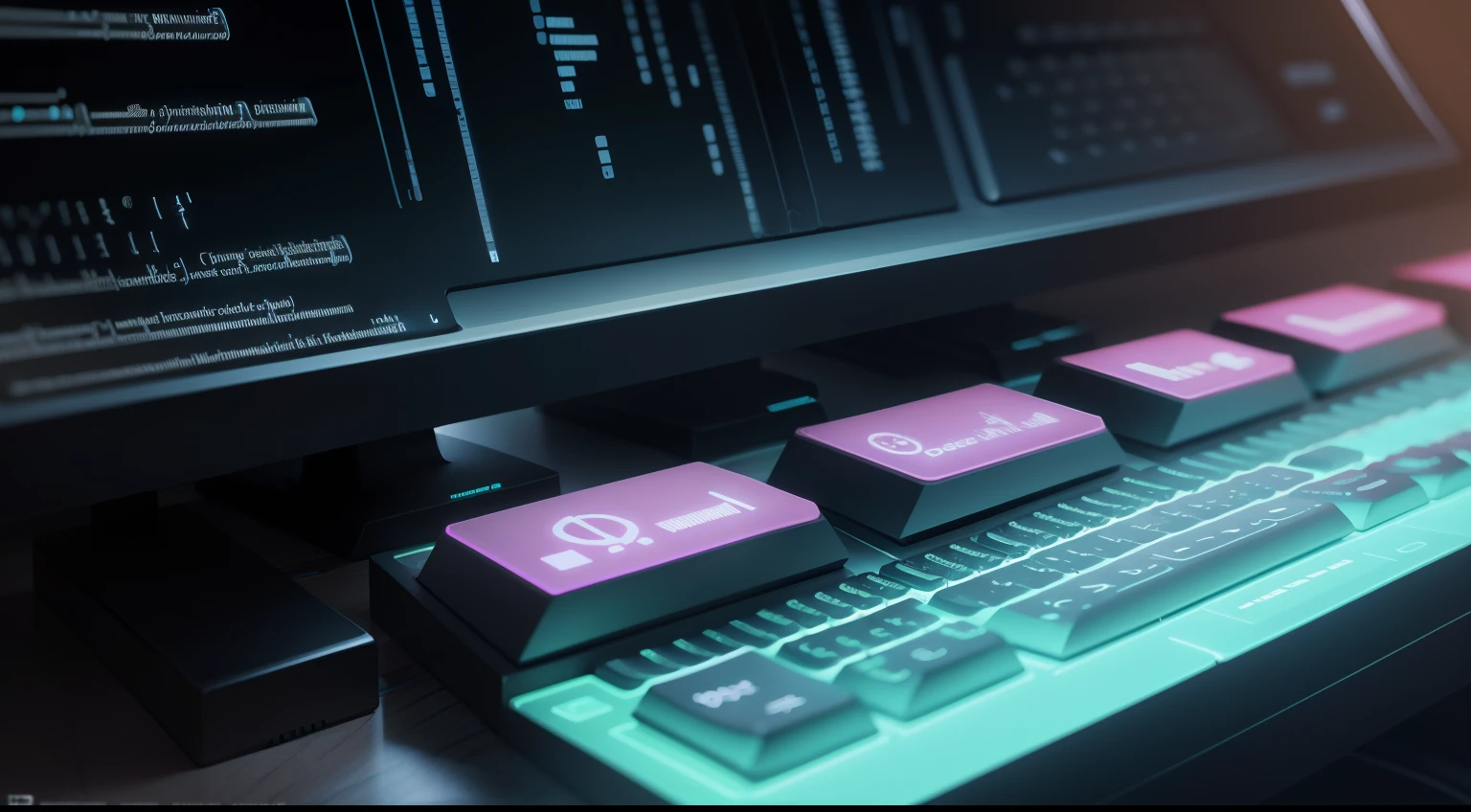 keyboards，hacking，code，attacking，