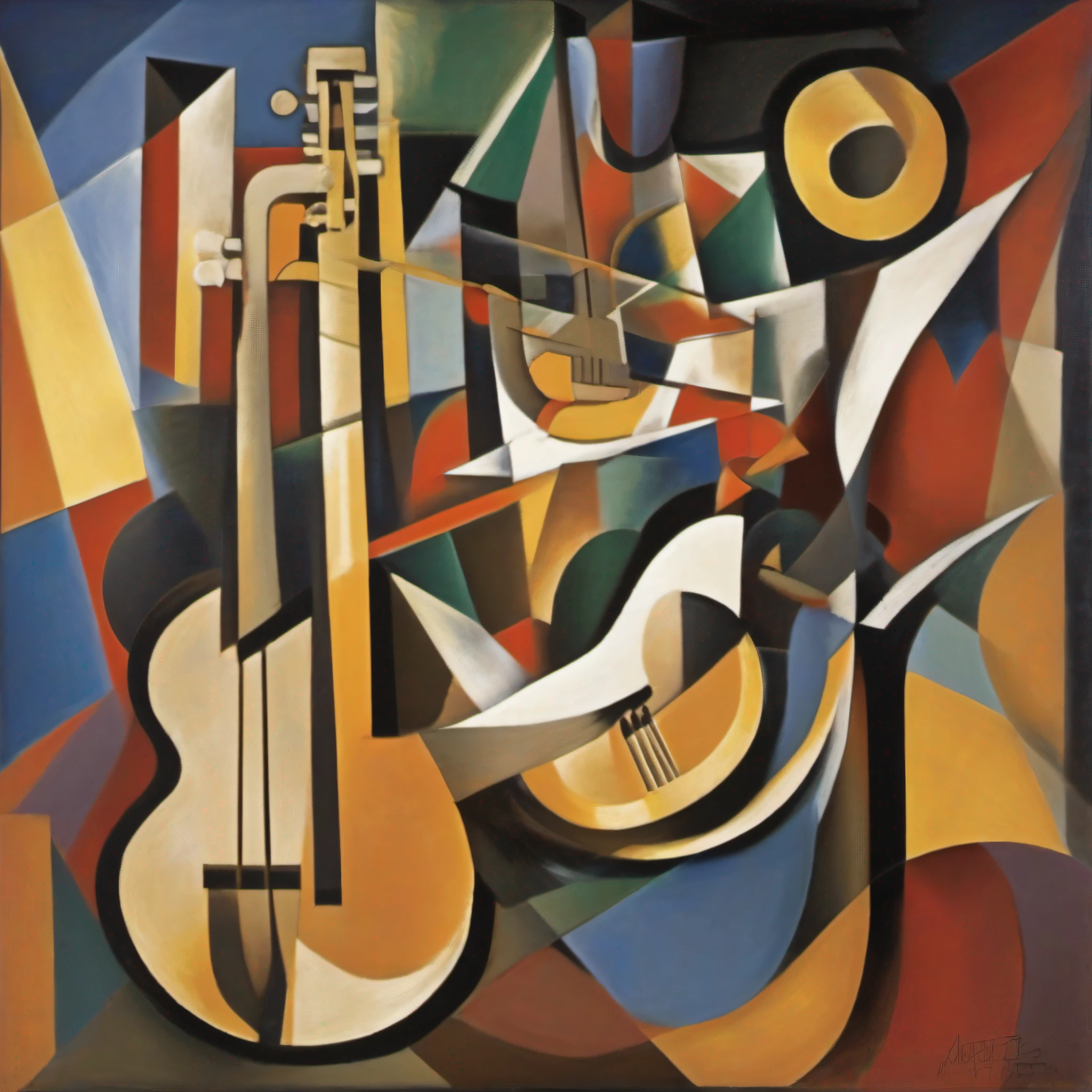 Composition for "Jazz", by Albert Gleizes