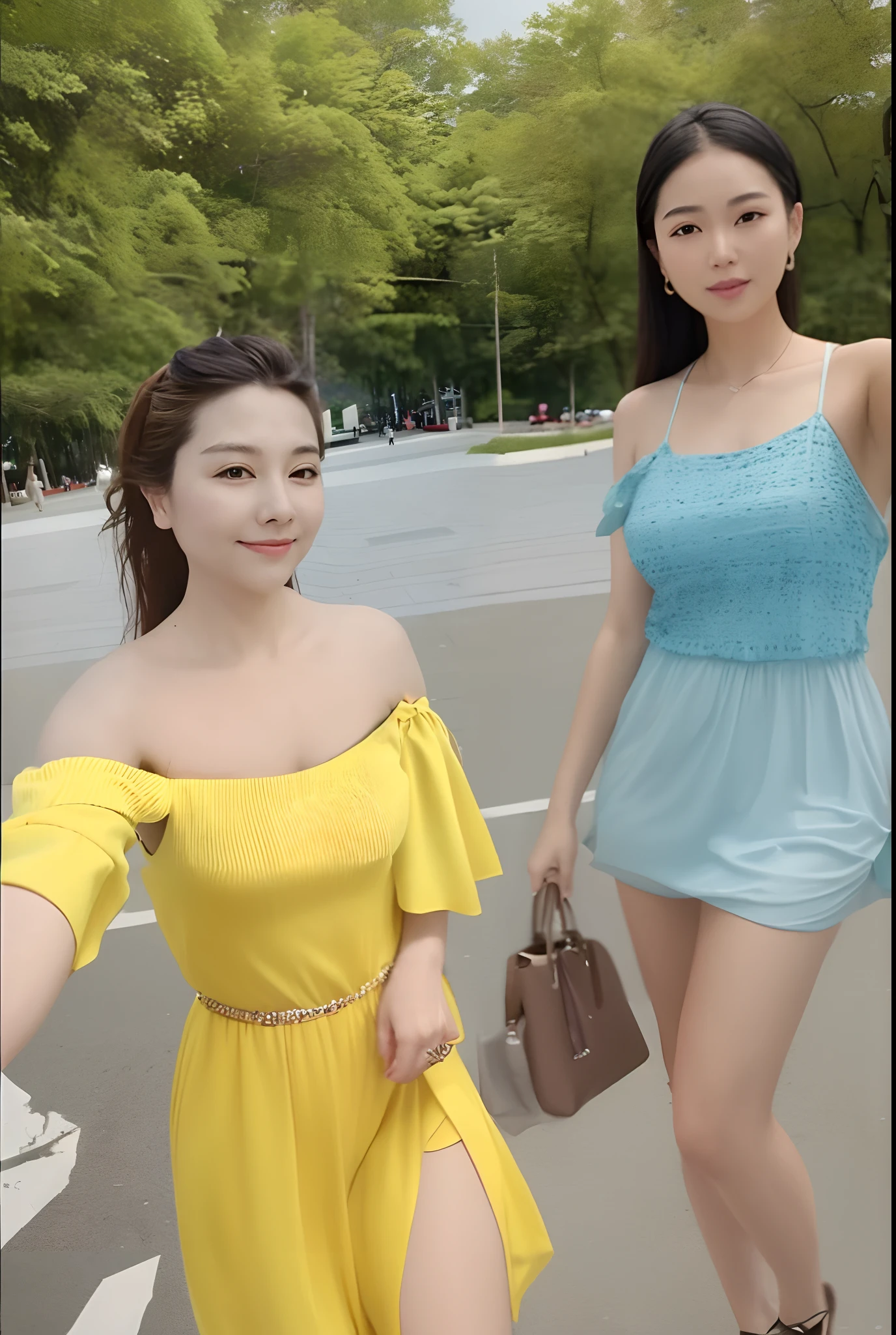 Goddess selfie in yellow top and sunglasses, 30 year-old woman, 3 0 years old woman, xintong chen, 2 9 years old, 3 2 - year - old, 2 8 years old, wenfei ye, 38 years old, 2 7 years old, Wearing wheat yellow gauze, 3 2 - year - old, 2 5 I