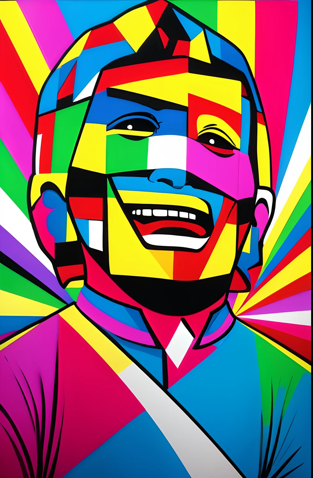 ( T-PAC),  Eduardo Kobra ,Romero Brito,The Filling Twins ,multidimensional geometric wall PORTRAIT, arte, Chibi,
Yang08k, lindo, Colouring,
Primary works, qualidade superior, melhor qualidade, Arte Oficial, Beautiful and Aesthetic,