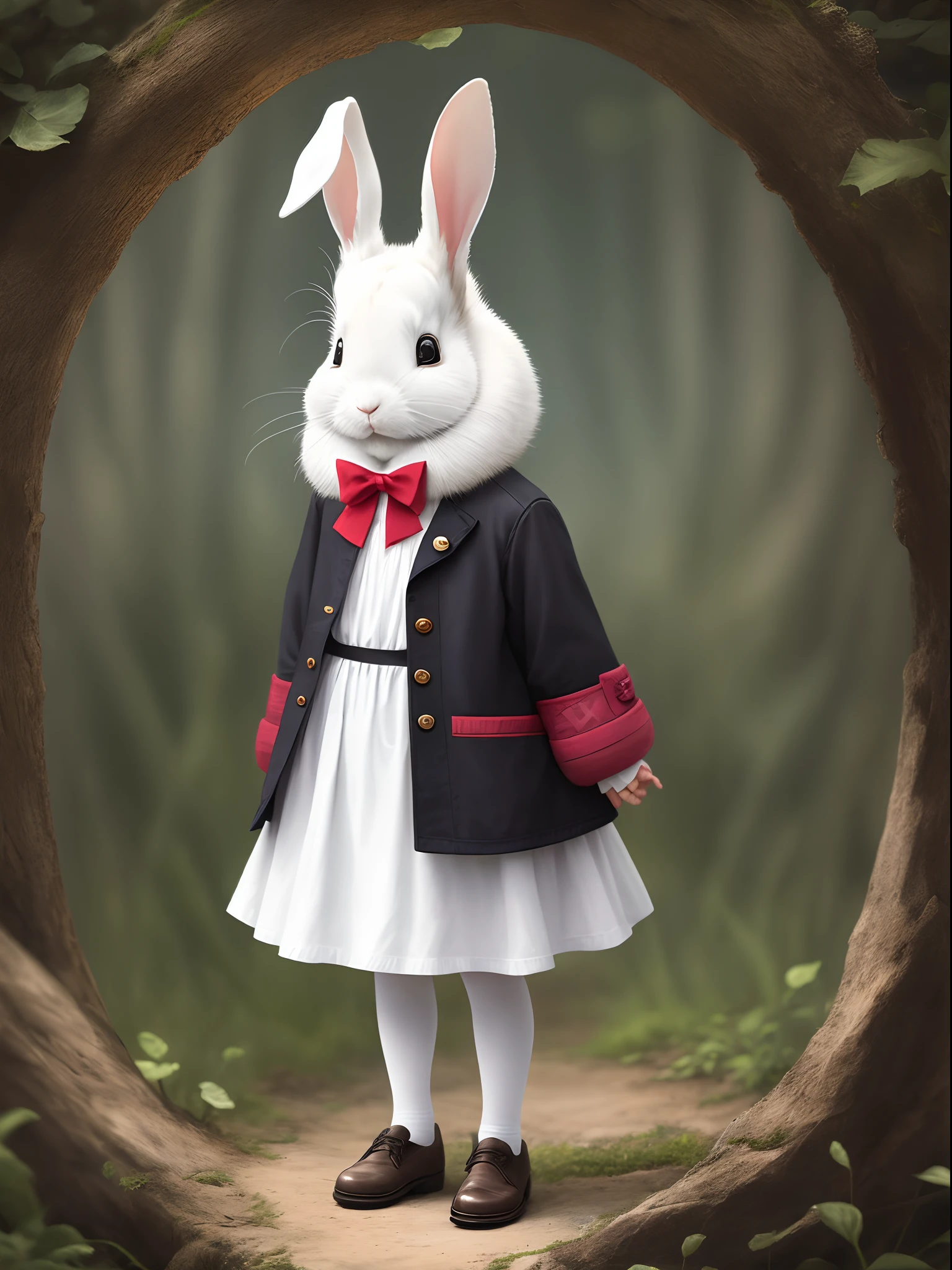 Little white rabbit