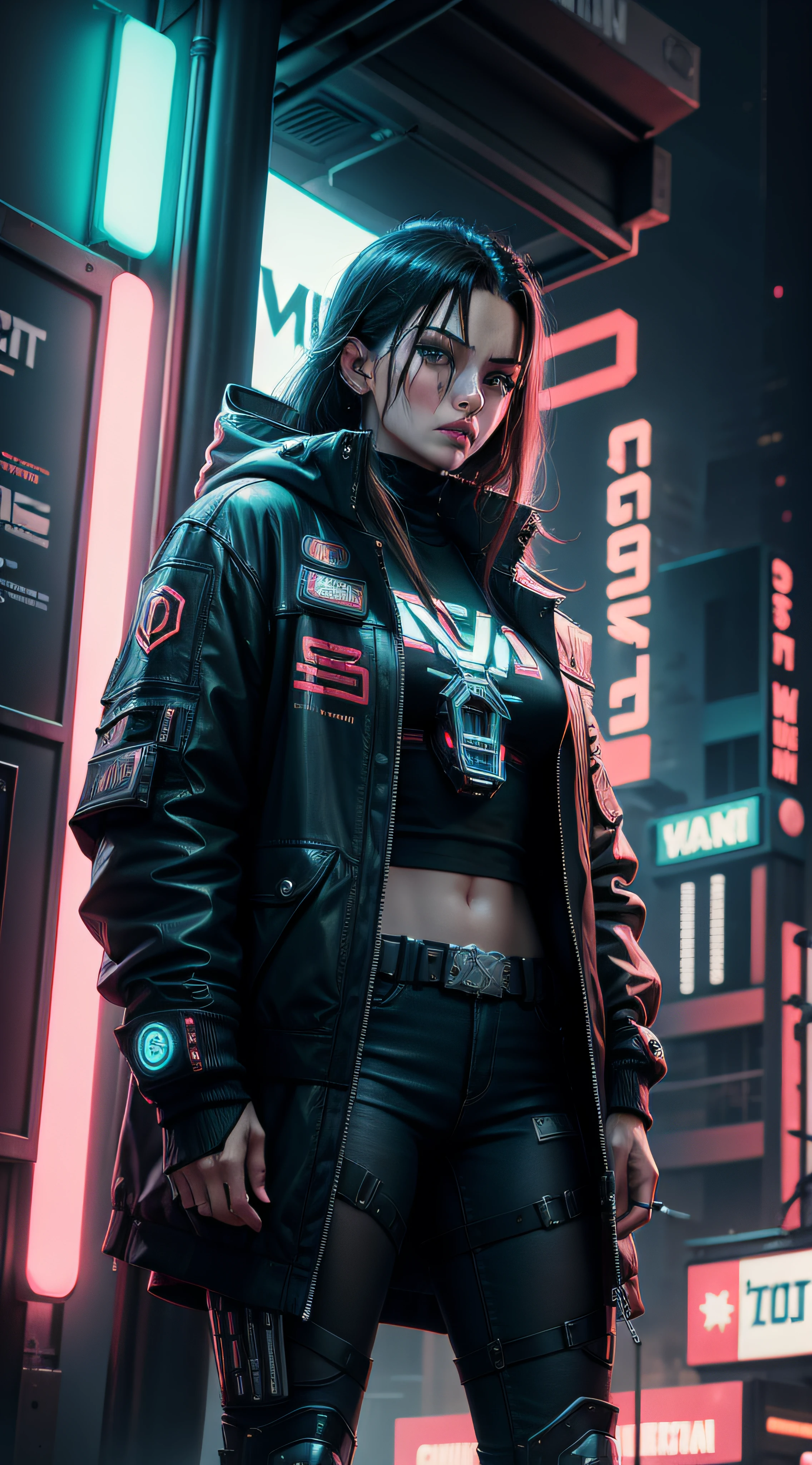 logo, cinema, cyberpunk, neutral background, shield