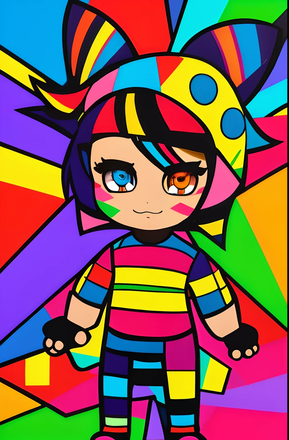 (TINA TURNNER),  Eduardo Kobra ,Romero Brito,The Filling Twins ,multidimensional geometric wall PORTRAIT, arte, Chibi,
Yang08k, lindo, Colouring,
Primary works, qualidade superior, melhor qualidade, Arte Oficial, Beautiful and Aesthetic,
