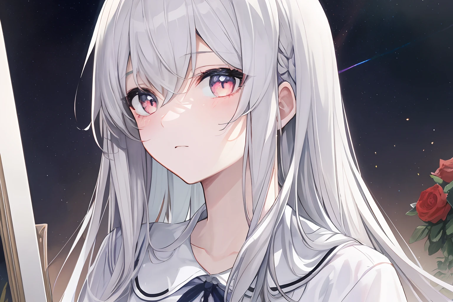 masterpiece, best quality, super detailed, illustration, portrait, 1girl