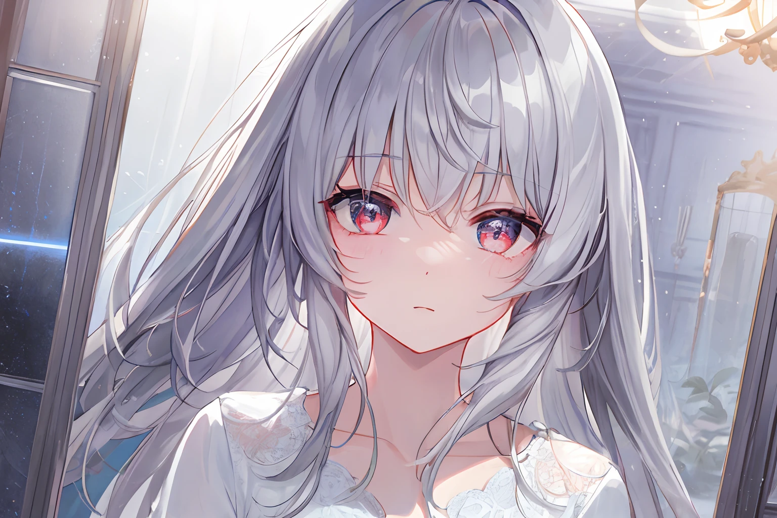 masterpiece, best quality, super detailed, illustration, portrait, 1girl