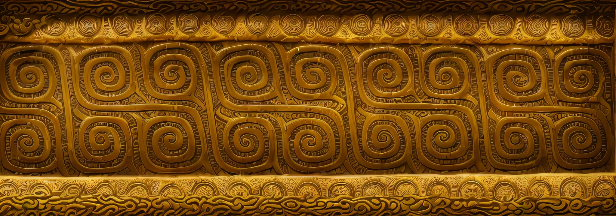 Black and white graphic with circular pattern, Cloud thunder pattern, Corrugated spiral, Spiral design, inside stylized border, Infinite hieroglyphic waves, Greenish bronze,3D relief，rusted， Māori ornaments, Spirals and whirlpools, artistic depiction, ancient symbol behind it, stylized border, spirals, spirals，