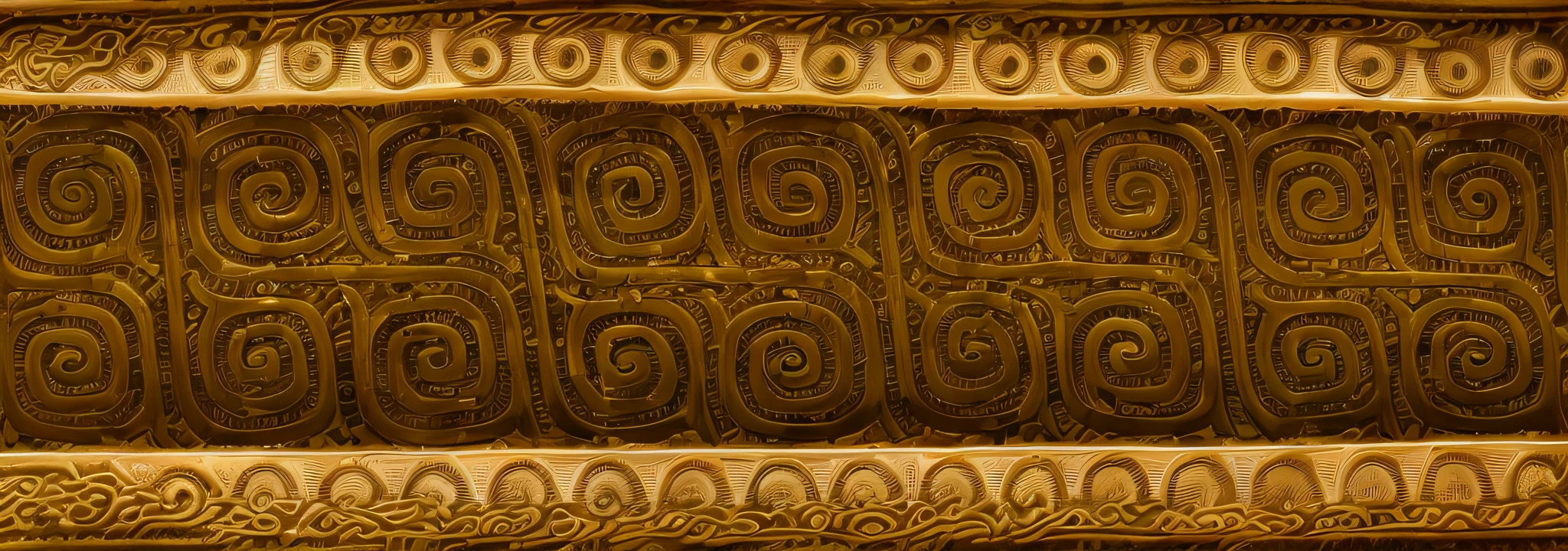 Black and white graphic with circular pattern, Cloud thunder pattern, Corrugated spiral, Spiral design, inside stylized border, Infinite hieroglyphic waves, Greenish bronze,3D relief，rusted， Māori ornaments, Spirals and whirlpools, artistic depiction, ancient symbol behind it, stylized border, spirals, spirals，