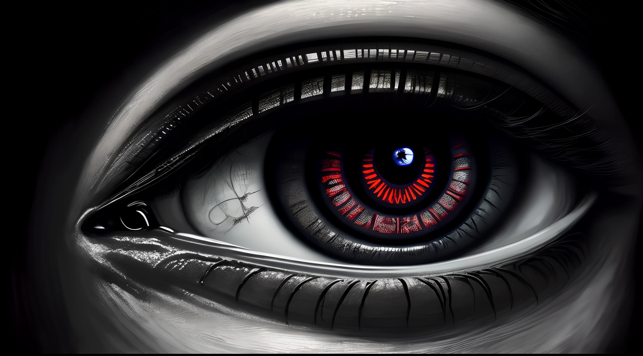 dreamlikeart the all seeing eye by H.R. Giger, Junji Ito, Greg Rutkowski, WLOP
detailed paint of wednesday addams, highly detailed paiting by Ray Donley, 8k, royal paiting, dynamic lighting, colorfull lighting,, 8k, 4k, (highres:1.1), best quality;