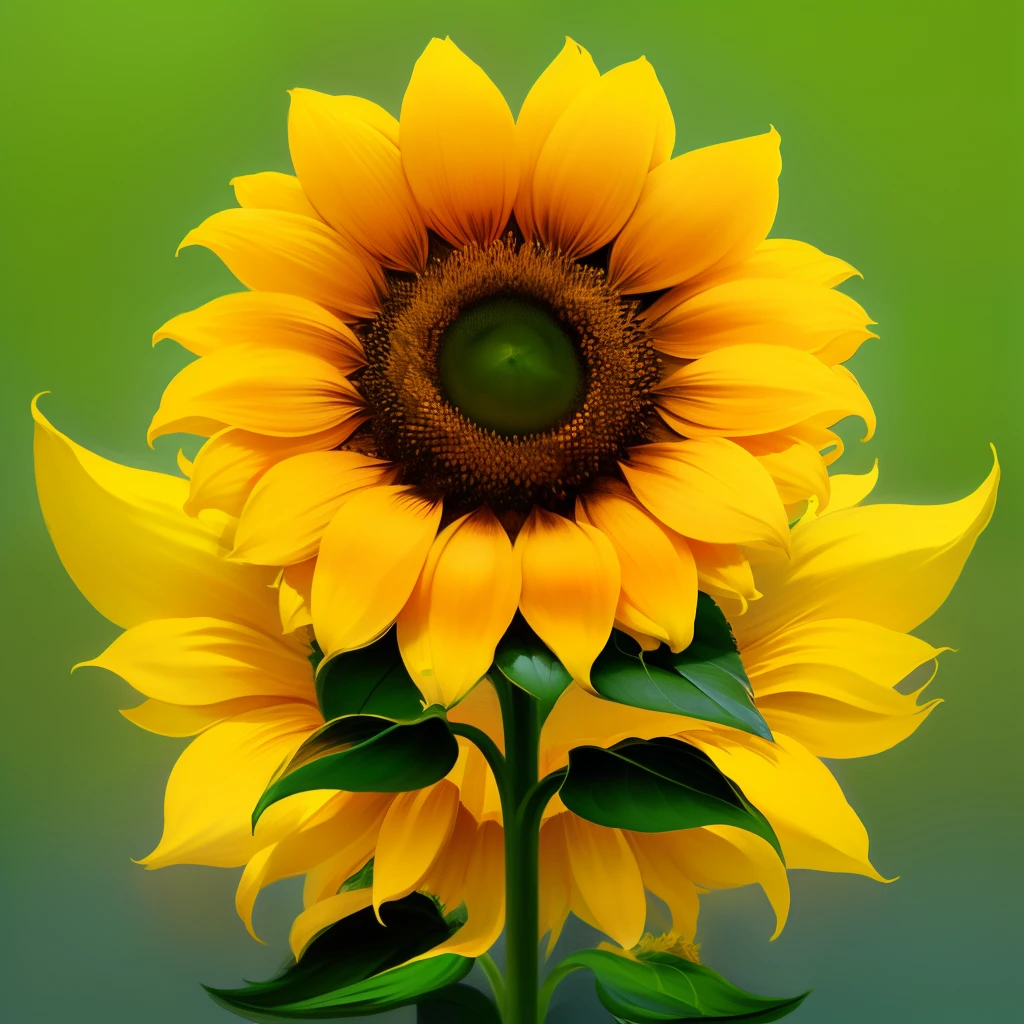 Large-flowered sunflower