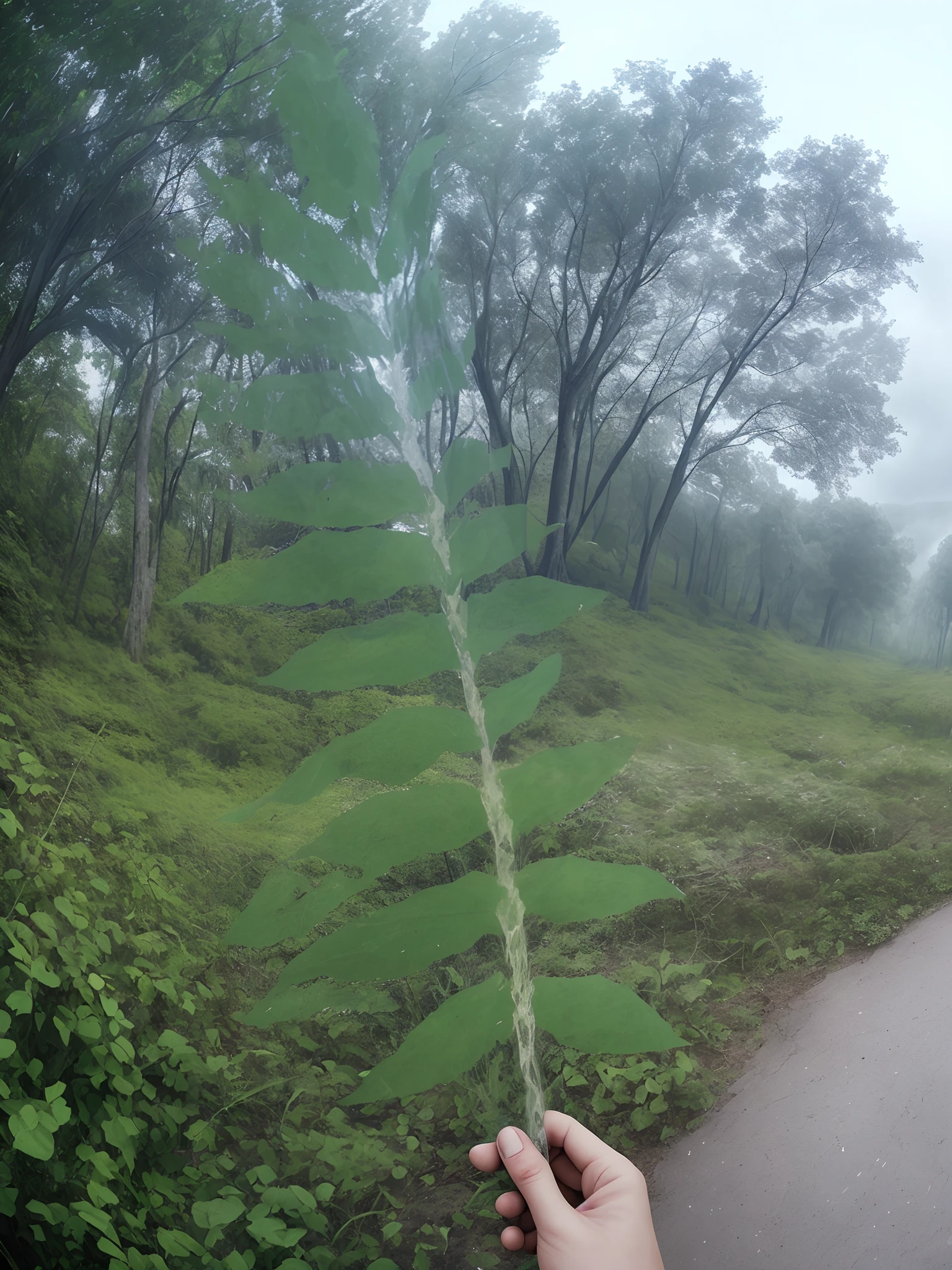 absurdres, highres, ultra detailed, (no human:1.3),
BREAK
, Create an image using a prism effect, with light refracting and creating a colorful, kaleidoscopic appearance.
BREAK
, Design an image with a fisheye lens effect, capturing a wide field of view with a distinctive, curved perspective.
BREAK
, Capture a forest path, with towering trees, dappled sunlight, and a sense of tranquility and natural beauty.
BREAK
, Illustrate a monochromatic world, using only shades of black, white, and gray to convey depth, emotion, and a striking visual impact.
