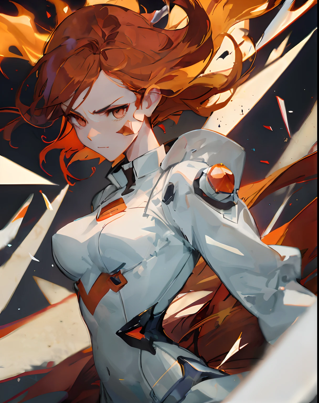 Cool adult woman