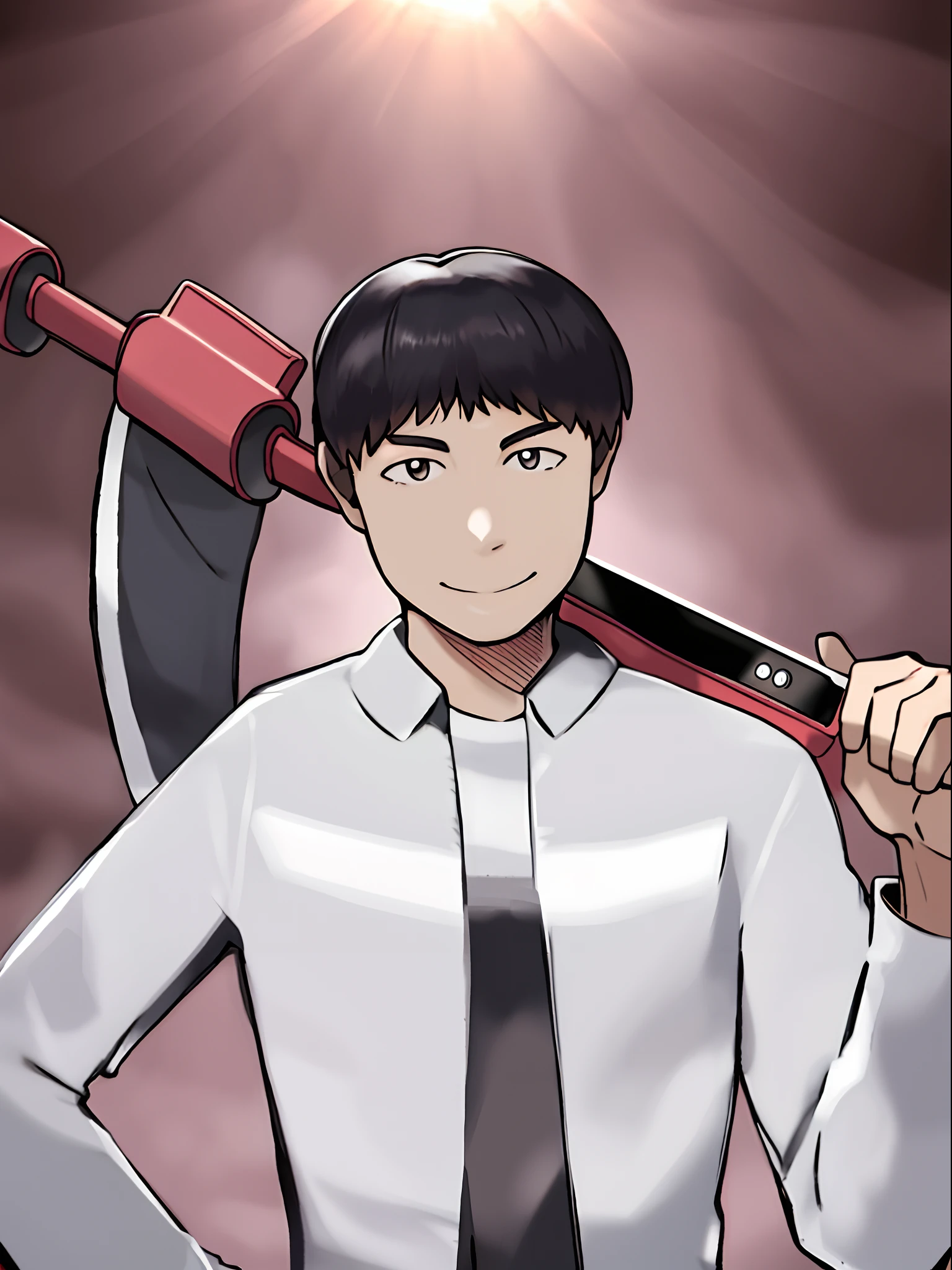 sugimori ken \(Style\), schoolboy,A high resolution, Legs, view the viewer, Nintendo, offcial art, Pokemon, Pokemon \(gaming console\), Pokemon SWSH, Light smile, sugimori ken, tart \(Illustrator\), Thighs, Stand next to Pokemon \(organism\)