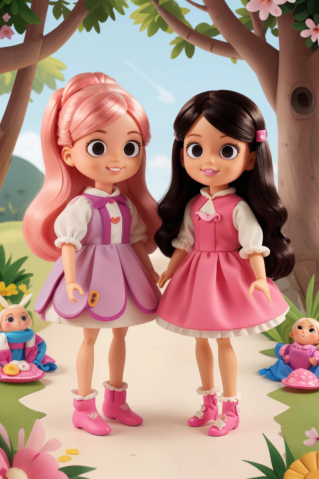 boneco ken and boneca barbie