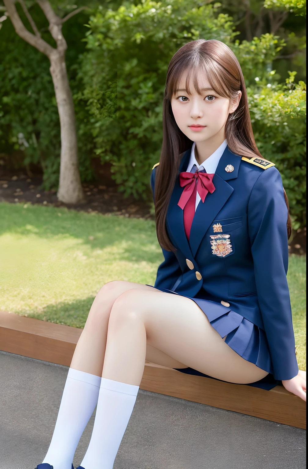 Close up portrait of woman walking in park in uniform、Japan Person Model、Young Sensual Gravure Idol、Young cute gravure idol、Realistic Young Gravure Idol、Realistic sensual gravure idol、Young gravure idols、sophisticated gravure idol、奈良美智、Young skinny gravure idol、beautifull asian girl ever、ulzzang -6500-v1.1, (Raw foto:1.2), (Photorealsitic:1.4), a beautiful detailed girl, extremely detailed eye and face, beatiful detailed eyes, Ridiculous, unbelievable Ridiculous, huge filesize, ultra-detailliert, hight resolution, ighly detailed, top-quality, masterpiece, Kemomimi, ((Japanese girls' high school uniform)), illustratio, ighly detailed, nffsw, unification, 8k wallpaper, magnifica, finely detail, masterpiece, top-quality, Highly detailed ticker uniform 8K wallpaper, Light on the Face、电影灯光、16yo girl、((witheout panties))、((dynamicposes)))、(camel's toe)、(half)、(panthyhose)、(Sitting on legs bending the knees))ulzzang -6500-v1.1, (Raw foto:1.2), (Photorealsitic:1.4), a beautiful detailed girl, extremely detailed eye and face, beatiful detailed eyes, Ridiculous, unbelievable Ridiculous, huge filesize, ultra-detailliert, hight resolution, ighly detailed, top-quality, masterpiece, Kemomimi, ((Japanese girls' high school uniform)), illustratio, ighly detailed, nffsw, unification, 8k wallpaper, magnifica, finely detail, masterpiece, top-quality, Highly detailed ticker uniform 8K wallpaper, Light on the Face、电影灯光、16yo girl、((witheout panties))、((dynamicposes)))、(camel's toe)、(half)、(panthyhose)、(Sitting on legs bending the knees))ulzzang -6500-v1.1, (Raw foto:1.2), (Photorealsitic:1.4), a beautiful detailed girl, extremely detailed eye and face, beatiful detailed eyes, Ridiculous, unbelievable Ridiculous, huge filesize, ultra-detailliert, hight resolution, ighly detailed, top-quality, masterpiece, Kemomimi, ((Japanese girls' high school uniform)), illustratio, ighly detailed, nffsw, unification, 8k wallpaper, astonishing, finely detail, masterpiece, top-quality, Highly detai
