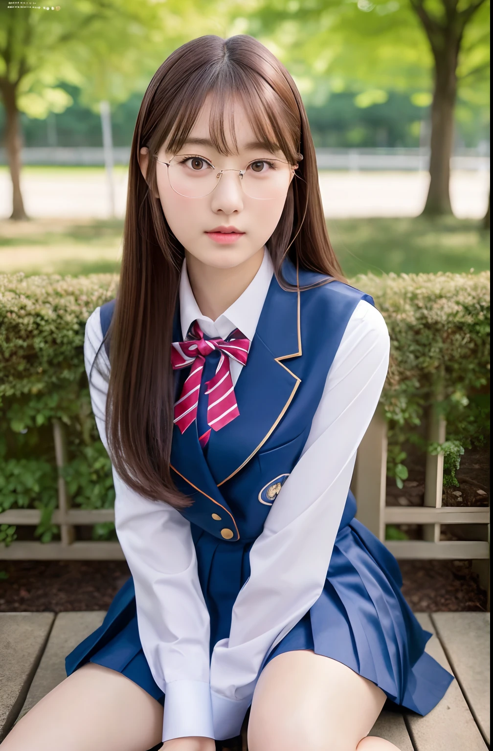 Close up portrait of woman walking in park in uniform、Japan Person Model、Young Sensual Gravure Idol、Young cute gravure idol、Realistic Young Gravure Idol、Realistic sensual gravure idol、Young gravure idols、sophisticated gravure idol、奈良美智、Young skinny gravure idol、beautifull asian girl ever、ulzzang -6500-v1.1, (Raw foto:1.2), (Photorealsitic:1.4), a beautiful detailed girl, extremely detailed eye and face, beatiful detailed eyes, Ridiculous, unbelievable Ridiculous, huge filesize, ultra-detailliert, hight resolution, ighly detailed, top-quality, masterpiece, Kemomimi, ((Japanese girls' high school uniform)), illustratio, ighly detailed, nffsw, unification, 8k wallpaper, magnifica, finely detail, masterpiece, top-quality, Highly detailed ticker uniform 8K wallpaper, Light on the Face、电影灯光、 girl、((witheout panties))、((dynamicposes)))、(camel's toe)、(half)、(panthyhose)、(Sitting on legs bending the knees))ulzzang -6500-v1.1, (Raw foto:1.2), (Photorealsitic:1.4), a beautiful detailed girl, extremely detailed eye and face, beatiful detailed eyes, Ridiculous, unbelievable Ridiculous, huge filesize, ultra-detailliert, hight resolution, ighly detailed, top-quality, masterpiece, Kemomimi, ((Japanese girls' high school uniform)), illustratio, ighly detailed, nffsw, unification, 8k wallpaper, magnifica, finely detail, masterpiece, top-quality, Highly detailed ticker uniform 8K wallpaper, Light on the Face、电影灯光、16yol、((witheout panties))、((dynamicposes)))、(camel's toe)、(half)、(panthyhose)、(Sitting on legs bending the knees))ulzzang -6500-v1.1, (Raw foto:1.2), (Photorealsitic:1.4), a beautiful detailed girl, extremely detailed eye and face, beatiful detailed eyes, Ridiculous, unbelievable Ridiculous, huge filesize, ultra-detailliert, hight resolution, ighly detailed, top-quality, masterpiece, Kemomimi, ((Japanese girls' high school uniform)), illustratio, ighly detailed, nffsw, unification, 8k wallpaper, astonishing, finely detail, masterpiece, top-quality, Highly detai