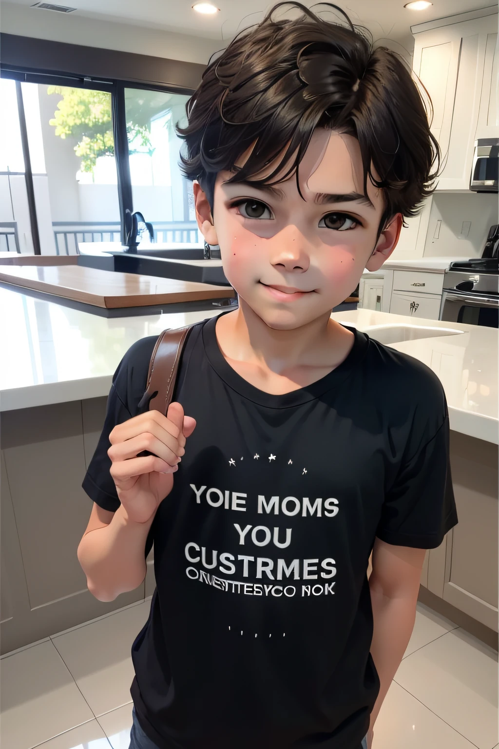 Treat your son as a customer