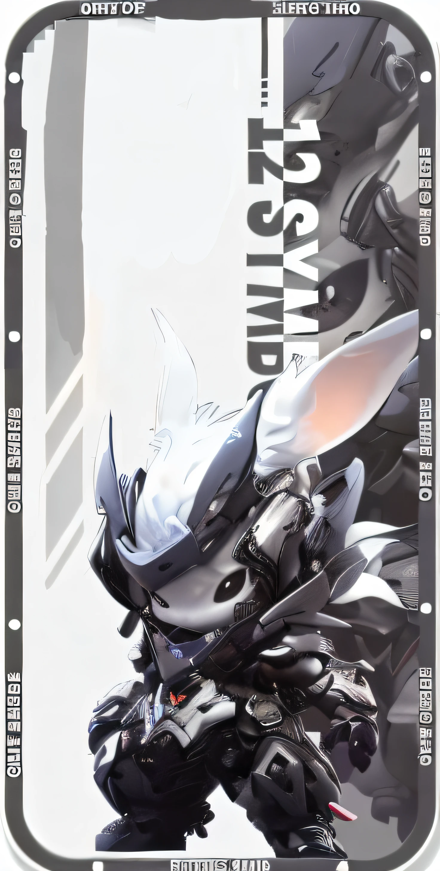 A close-up of a robot，Helmet on white background, From the night of the ark, author：Shitao, full art, in style of wlop, arknight, cyborgpunk, style of raymond swanland, offcial art, Inspired by WLOP, Phlegm sputum, phlegm : :, Pixiv style, wlop loish and clamp style, zerochan art