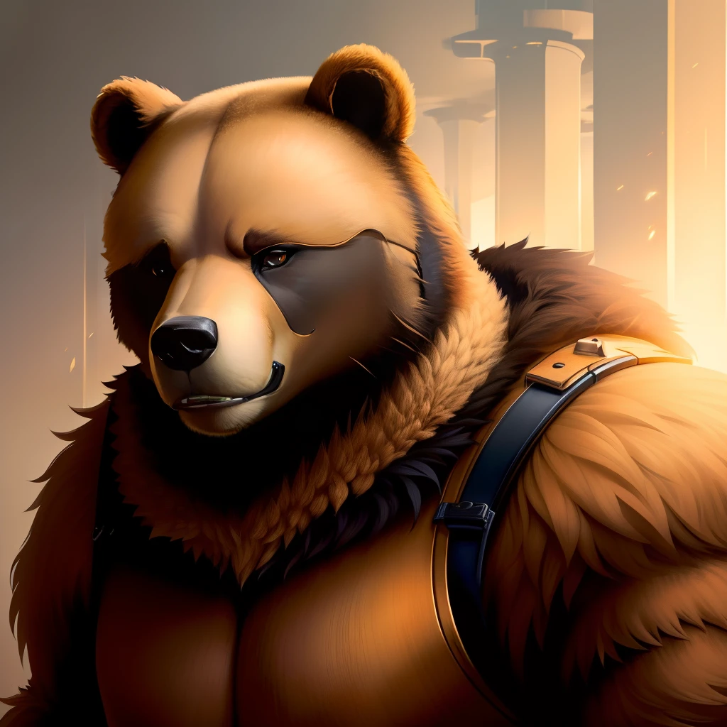 Anthropomorphic bear