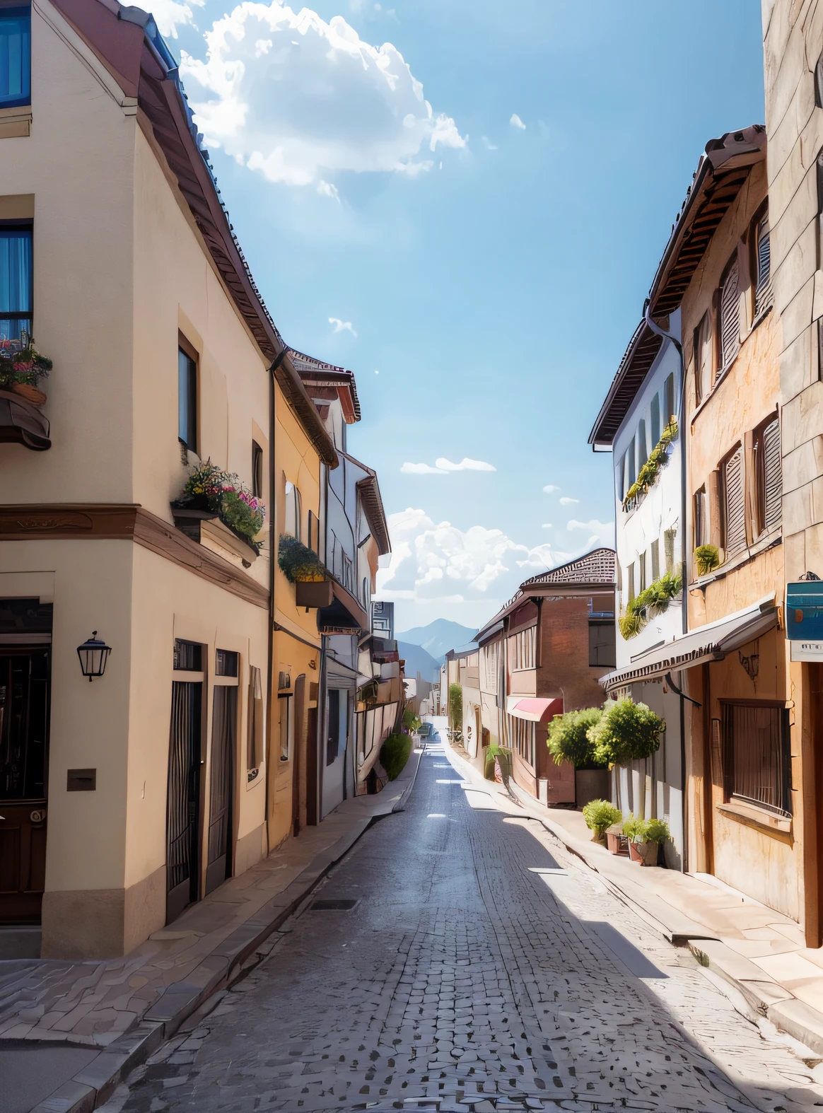 (8K, Best quality, Masterpiece:1.2), (Realistic, photo-realistic:1.37), Ultra-detailed,streetview,The street has architecture,Good for hide and seek