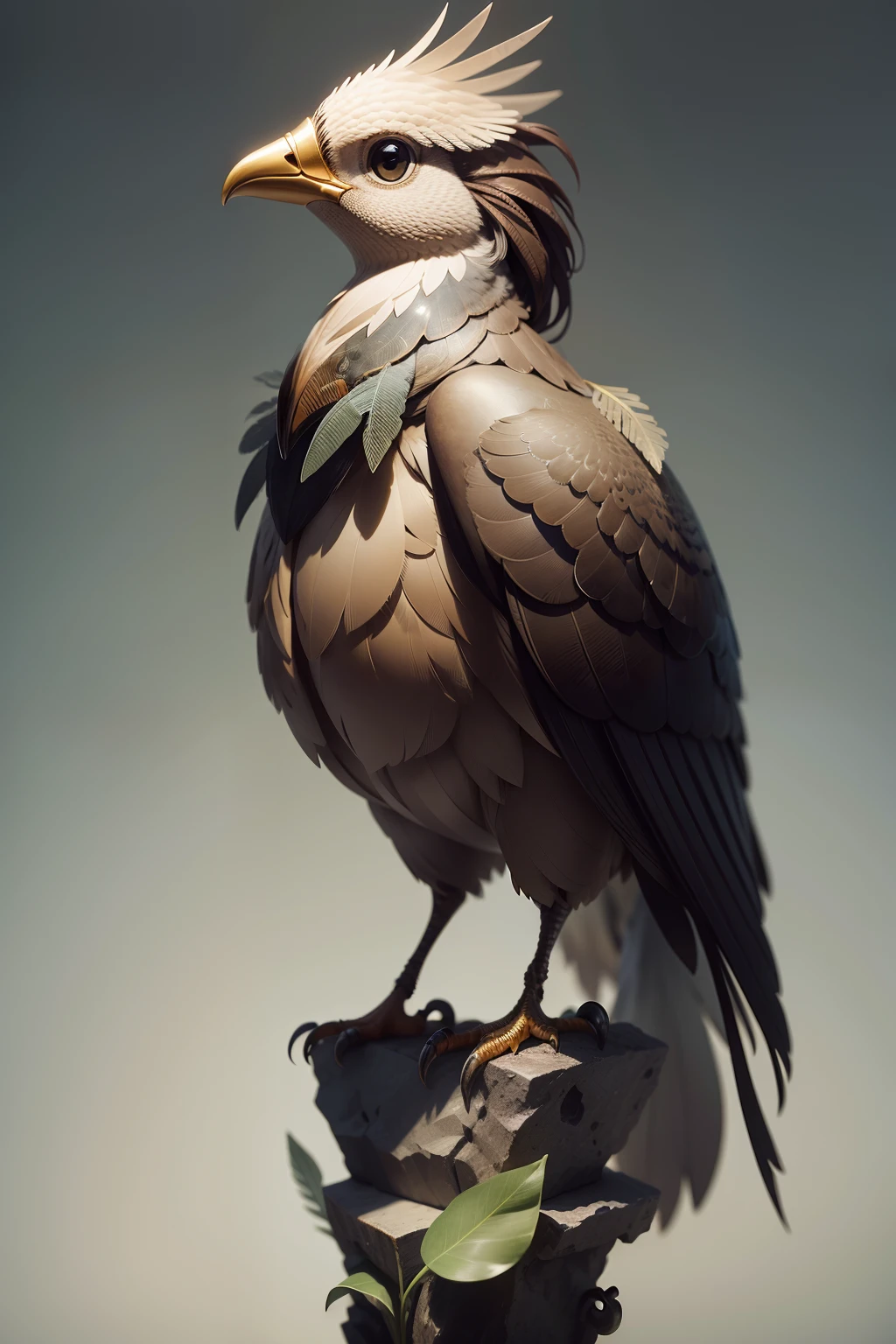 Animal sculptures,Realistic sculpture,quail,Clear feather structure,Distinct layers of feathers,