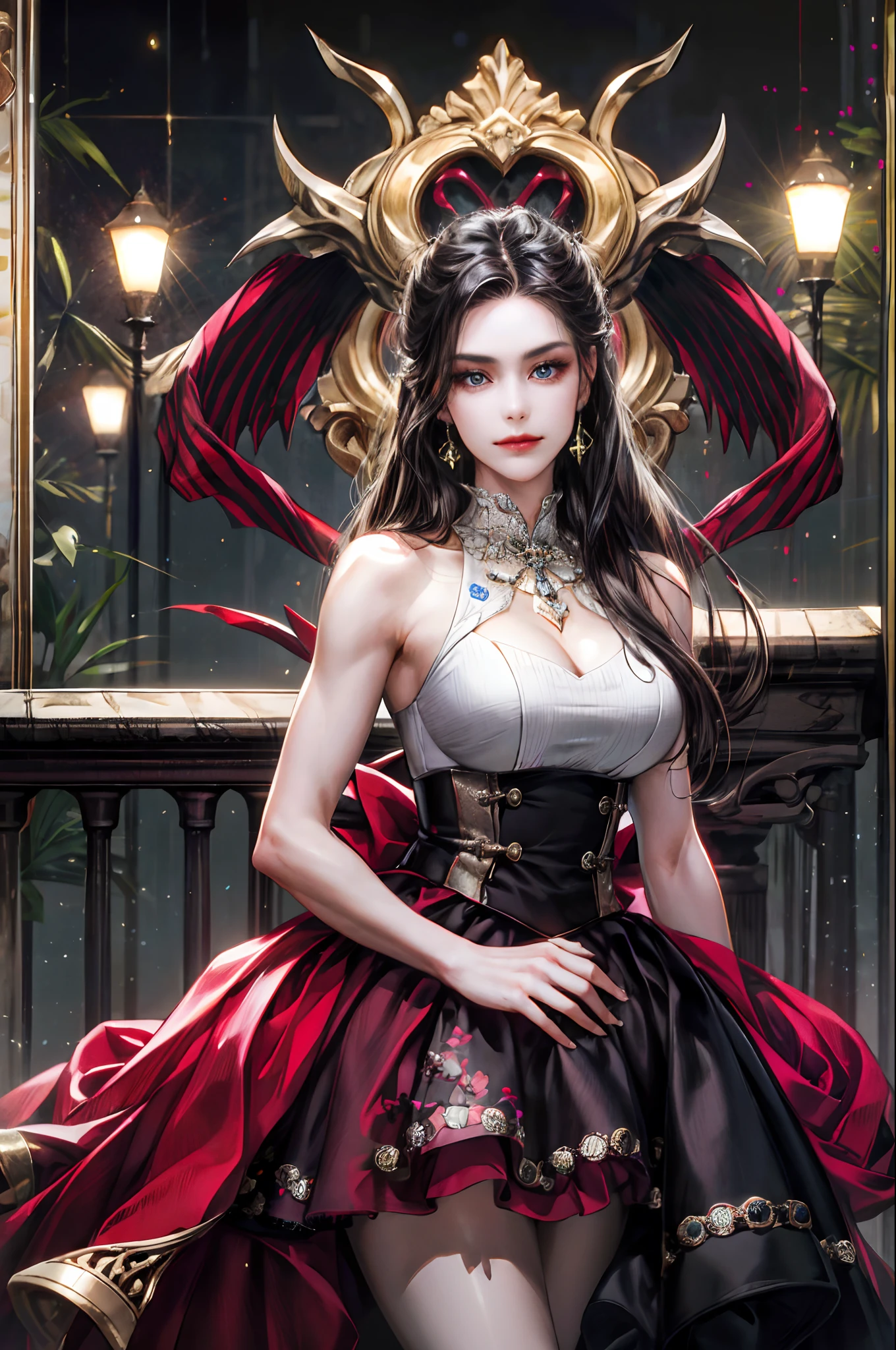 ((Highest image quality,8k,tmasterpiece:1.3)),A woman who is,Beautiful woman with slender abs:1.3,(mid - length hair,No leakage of big breasts:1.2),Skirt that wraps hips:1.1,Ultra-fine face,A detailed eye,二重まぶた,lipsticks,ssmile,Internet cafe