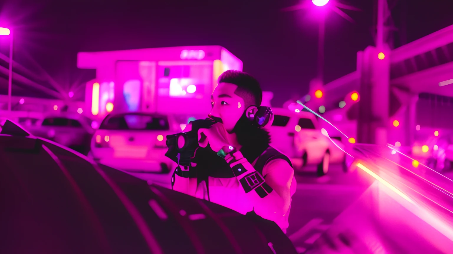 cyber punk perssonage