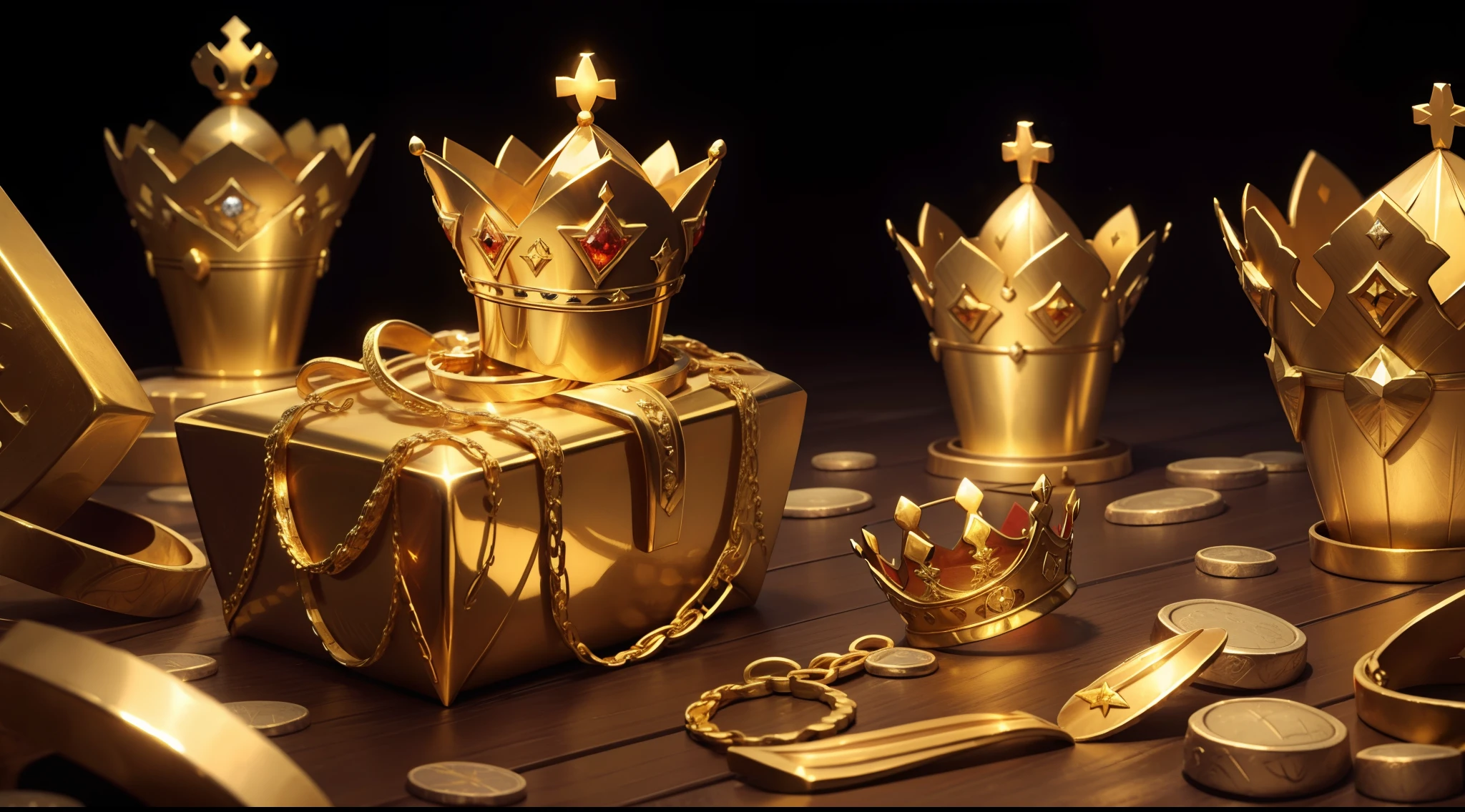 ll people in a world want this treasure, gold, diamonds, crowns, and other things what people and heroes like