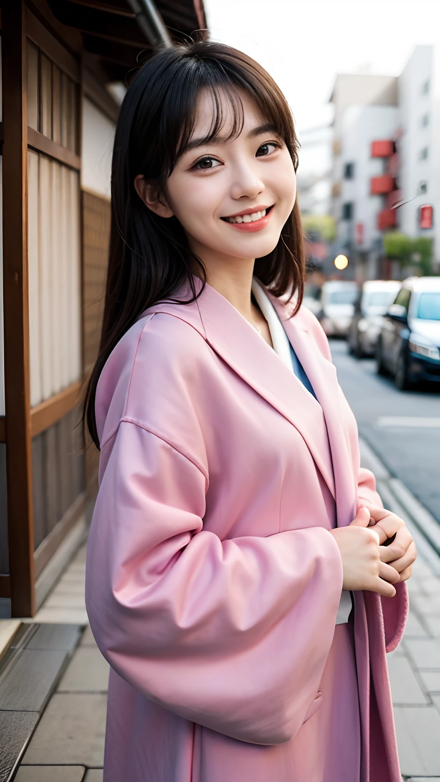 japanes、a beauty girl、a smile