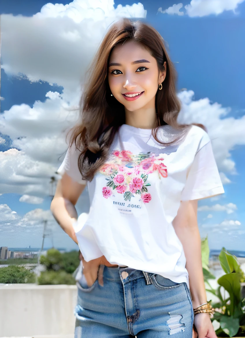 Beautiful blue sky